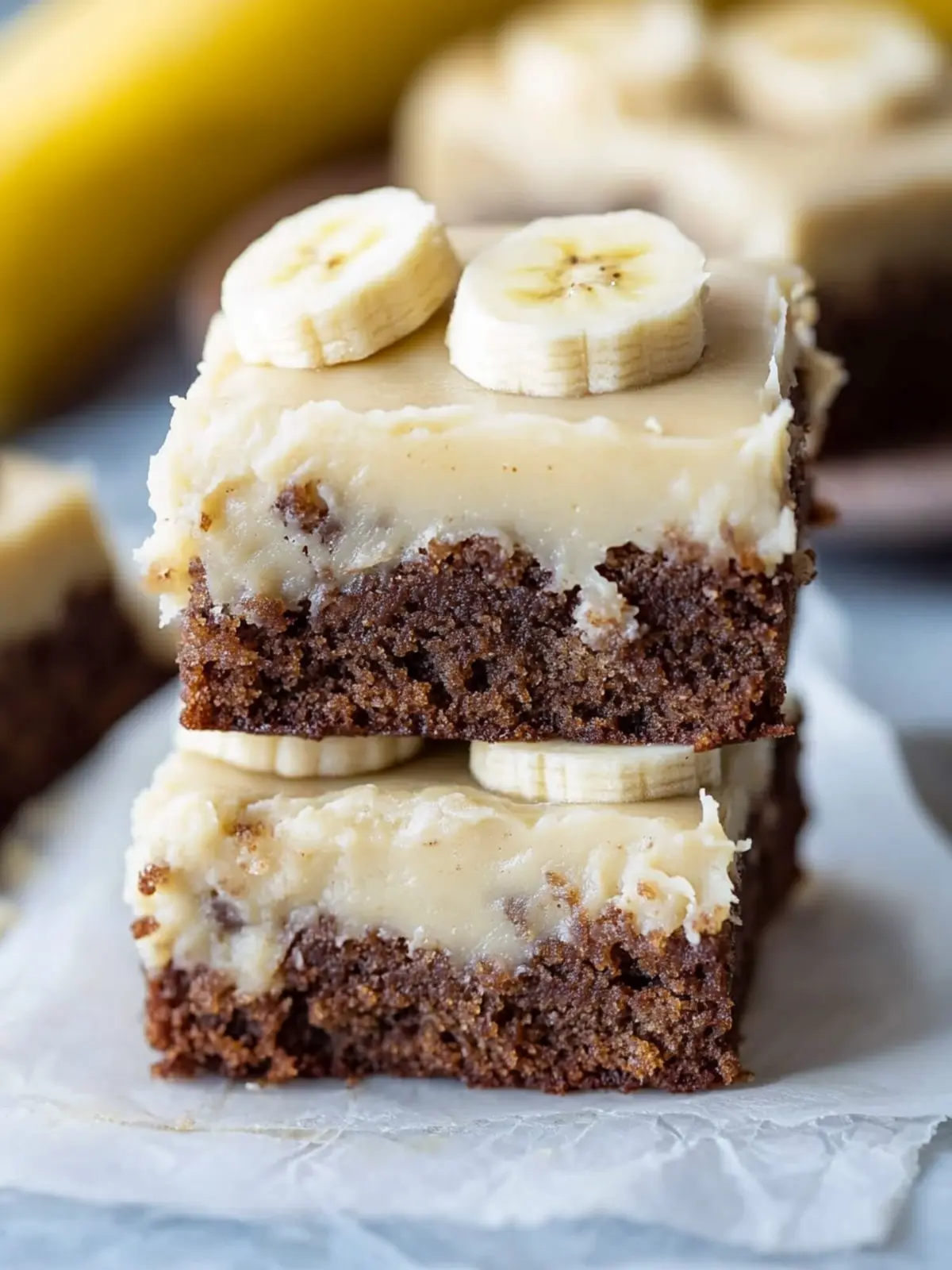 Easy Banana Bread Brownies with Brown Butter Frosting Bliss 4 Easy Banana Bread Brownies with Brown Butter Frosting