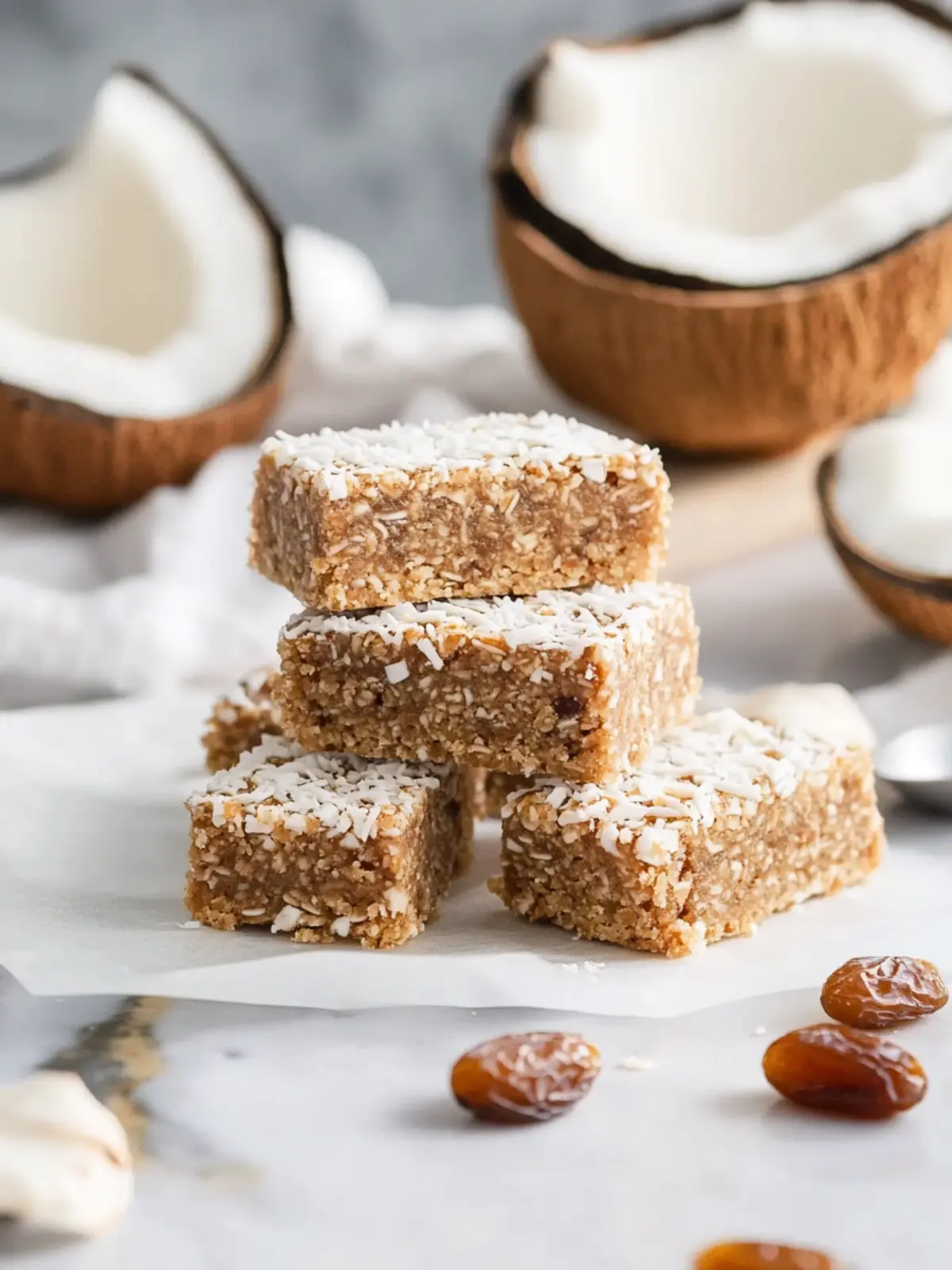 Delicious No-Bake Coconut Date Bars You’ll Crave Daily 4 Coconut Date Bars (No-Bake)