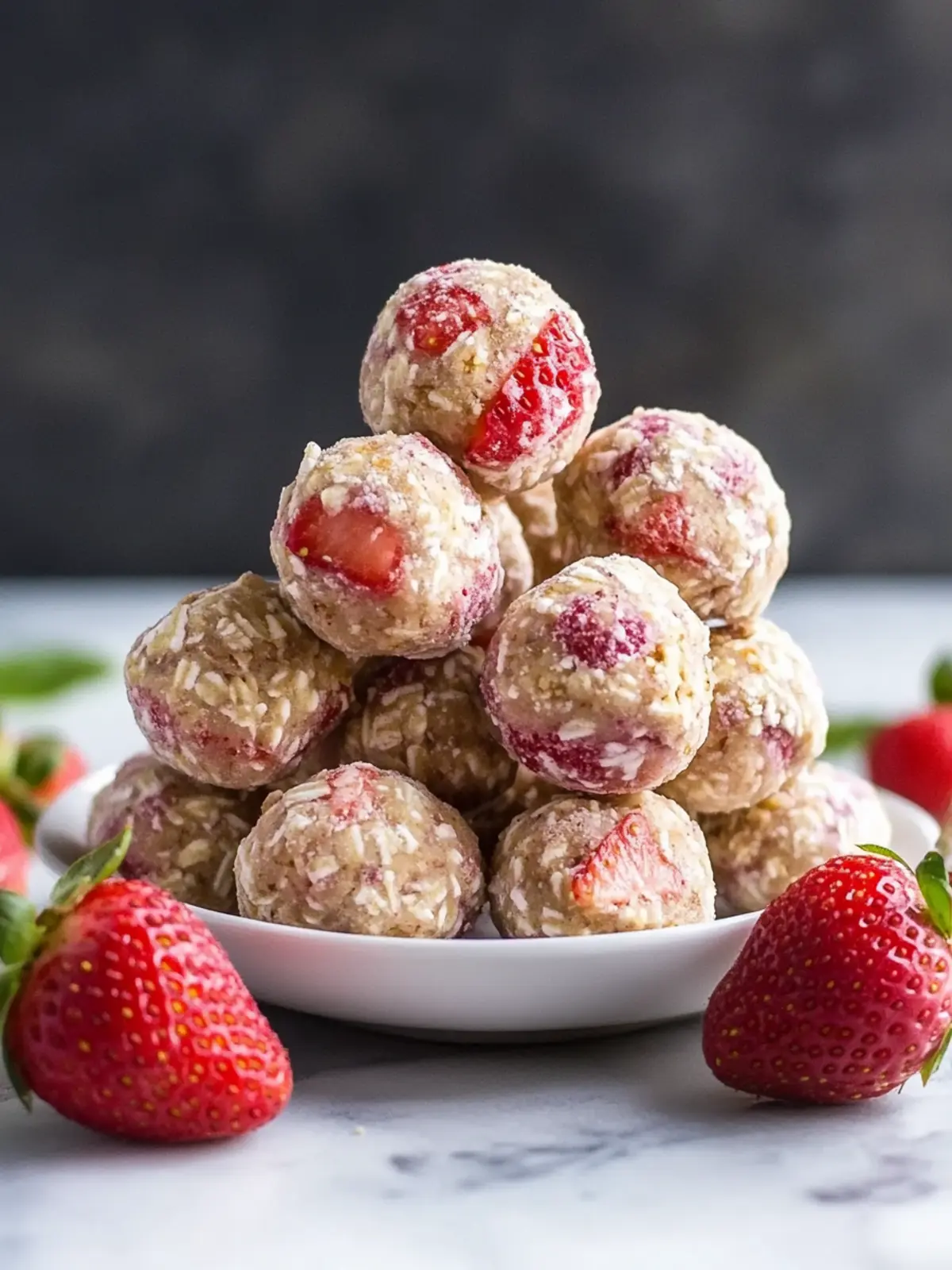 Strawberry Shortcake Energy Bites for Guilt-Free Snacking 3 Strawberry Shortcake Energy Bites