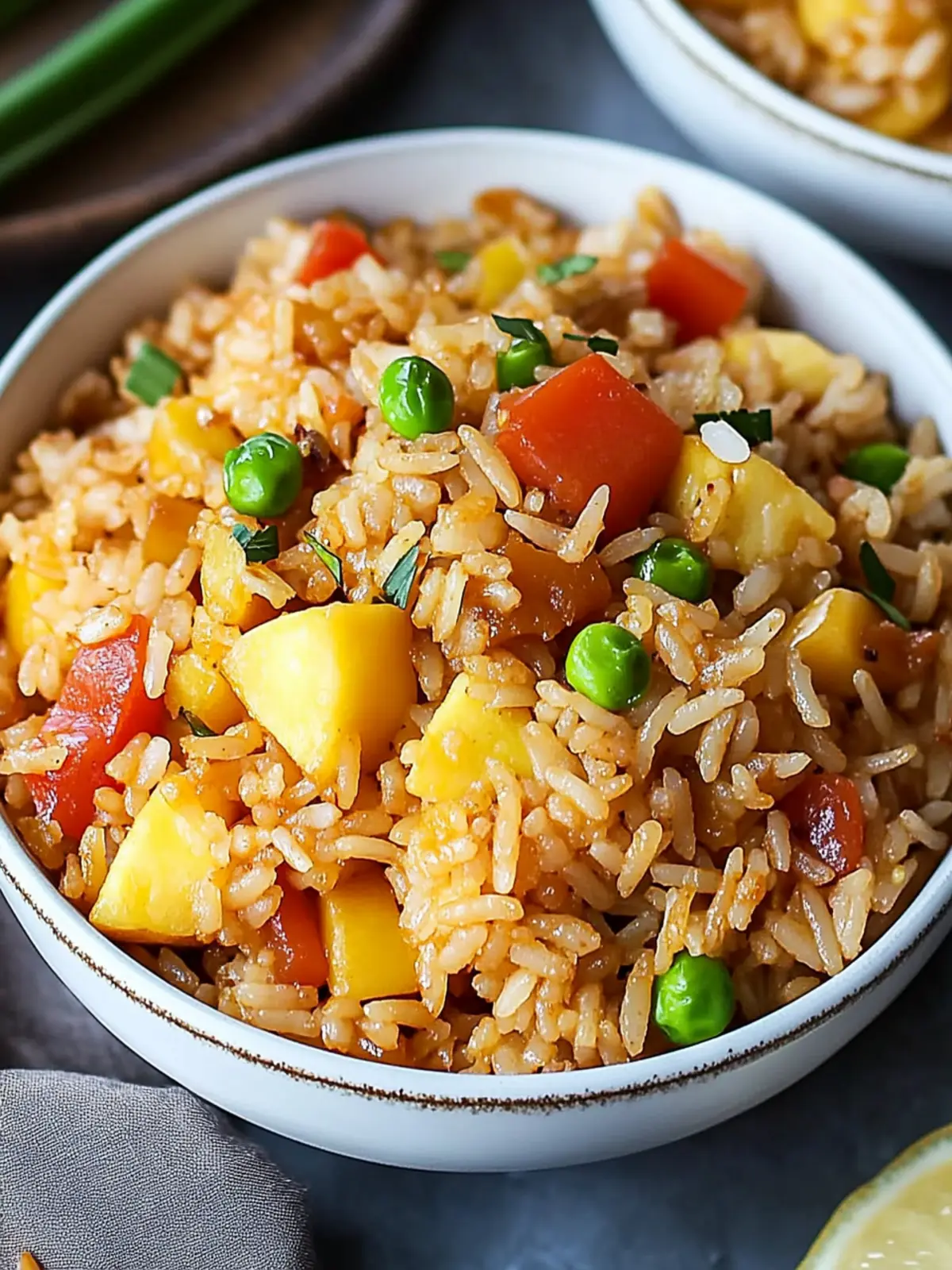 Hawaiian Fried Rice with Easy Sweet and Sour Sauce Delight 3 Hawaiian Fried Rice with Easy Sweet and Sour Sauce