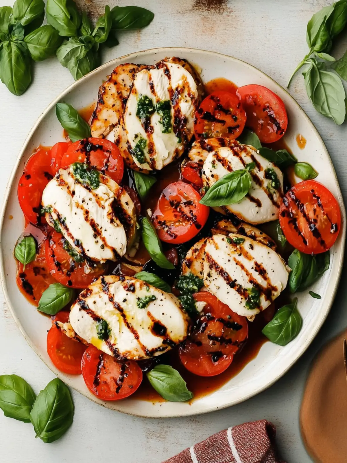 Savor the Flavor: Chicken Caprese Delight in Minutes 2 Chicken Caprese