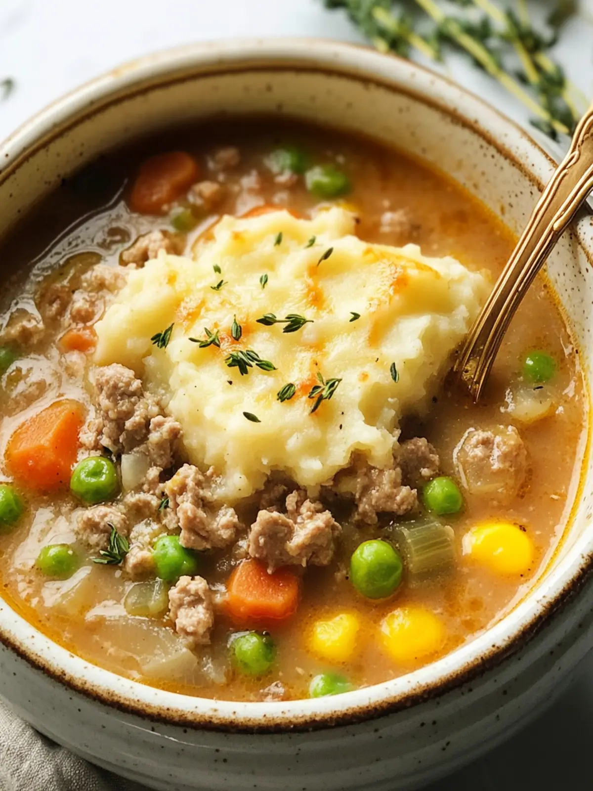 Comforting Shepherd's Pie Soup for Cozy Weeknight Dinners 2 Shepherd's Pie Soup