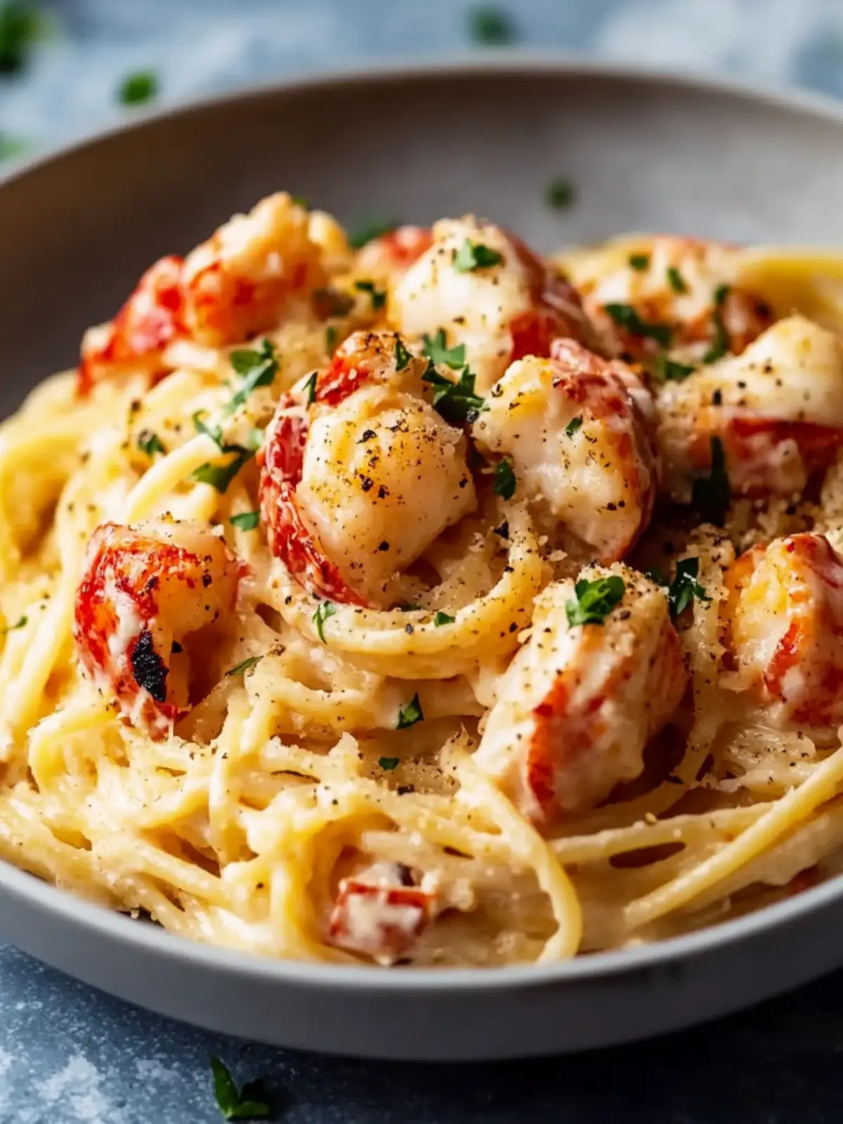 Creamy Lobster Tail Pasta That's Perfect for Special Nights 5 Creamy Lobster Tail Pasta