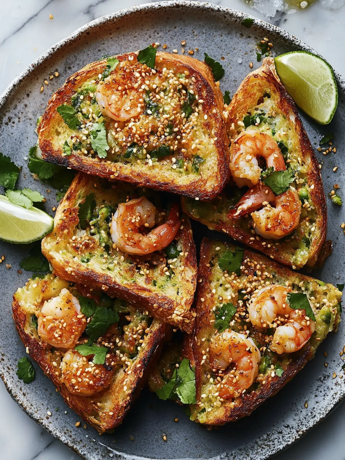 Crispy Shrimp Toast: Your Must-Try Flavor Explosion! 2 Crispy Shrimp Toast