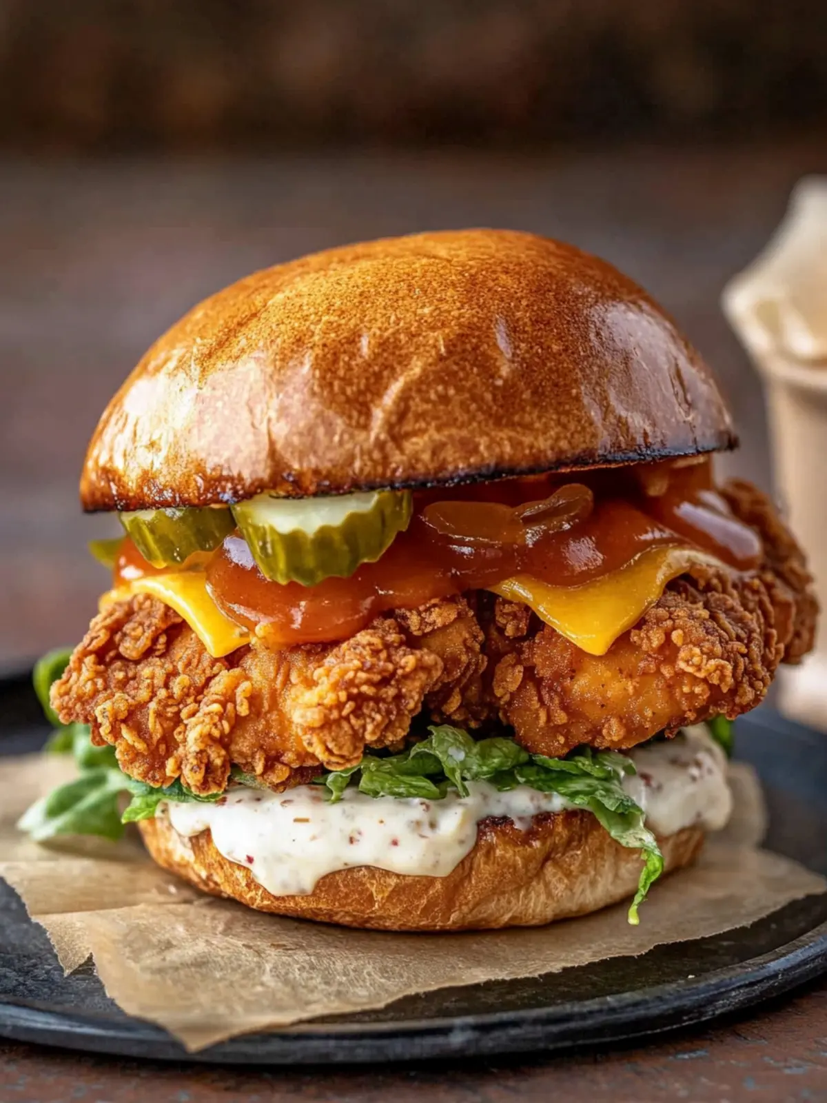 Cowboy Butter Crispy Chicken Sandwich for Ultimate Flavor Fun 3 Cowboy Butter Crispy Chicken Sandwich