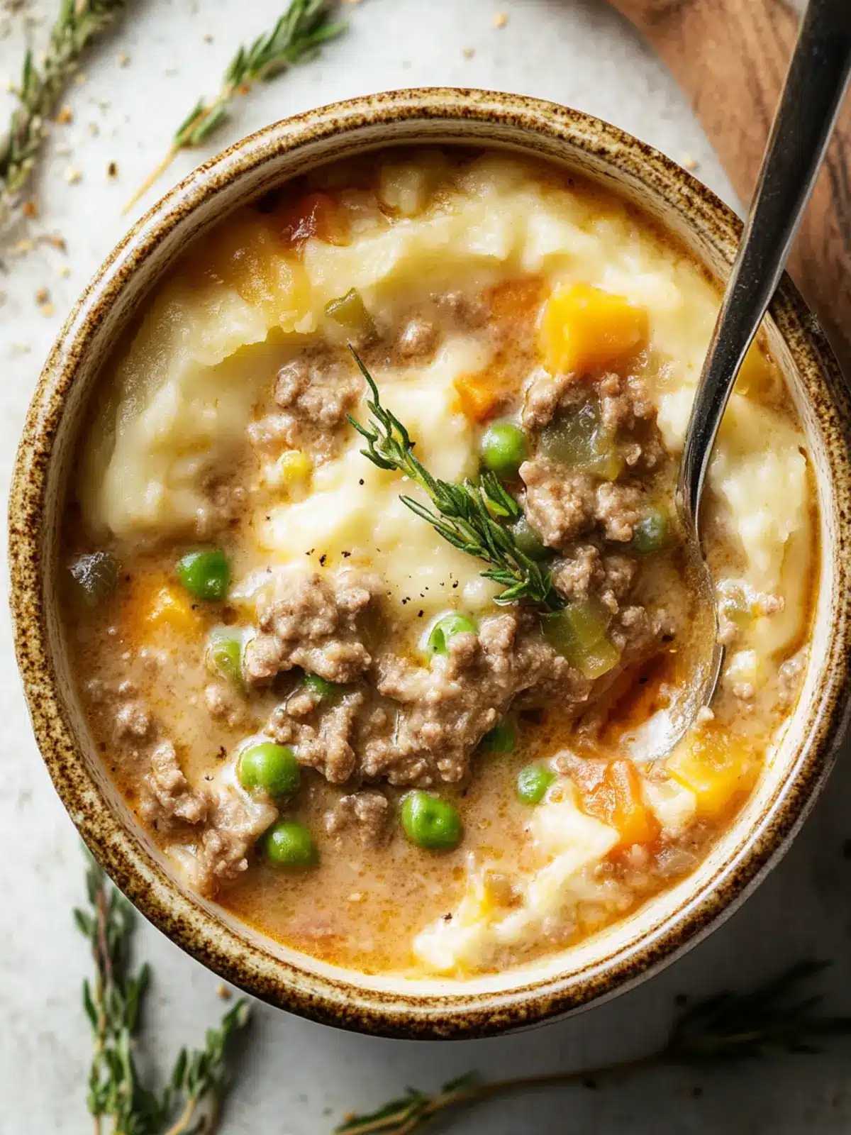 Comforting Shepherd's Pie Soup for Cozy Weeknight Dinners 5 Shepherd's Pie Soup