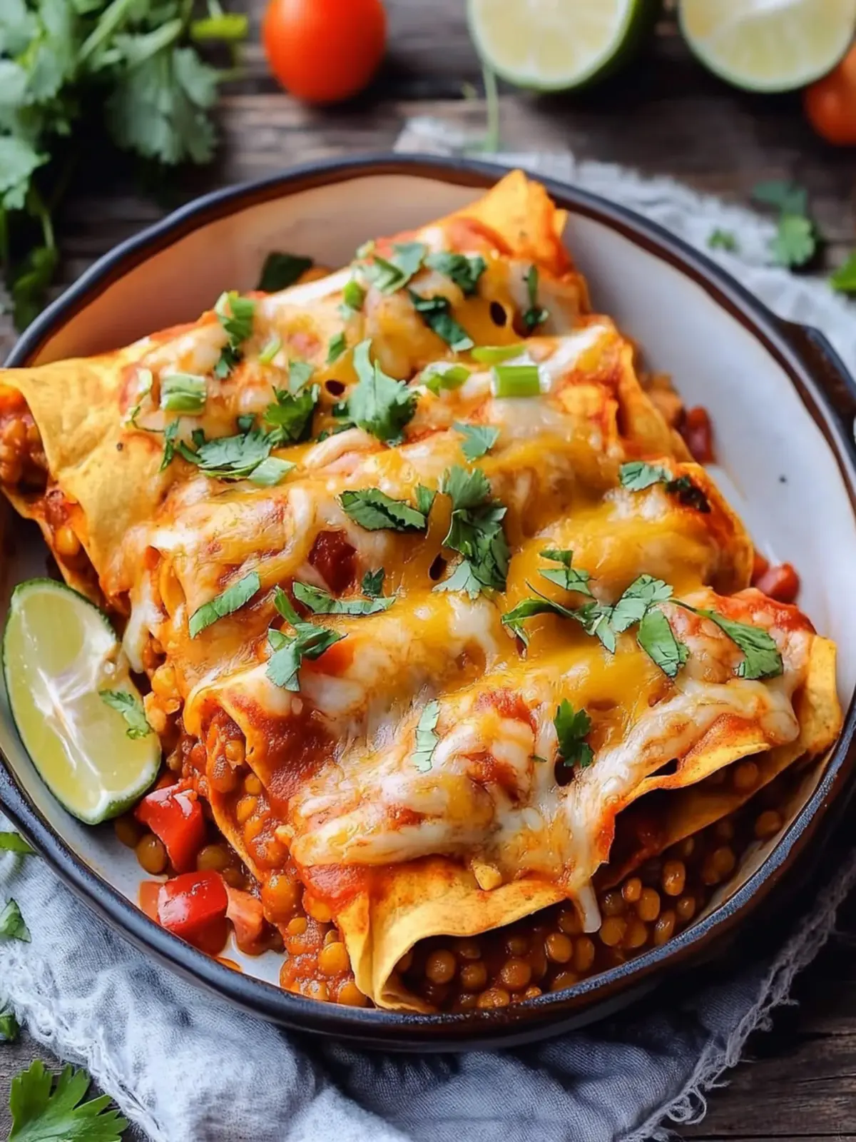 The Best Vegan Enchiladas With Lentils You’ll Adore 4 The Best Vegan Enchiladas With Lentils