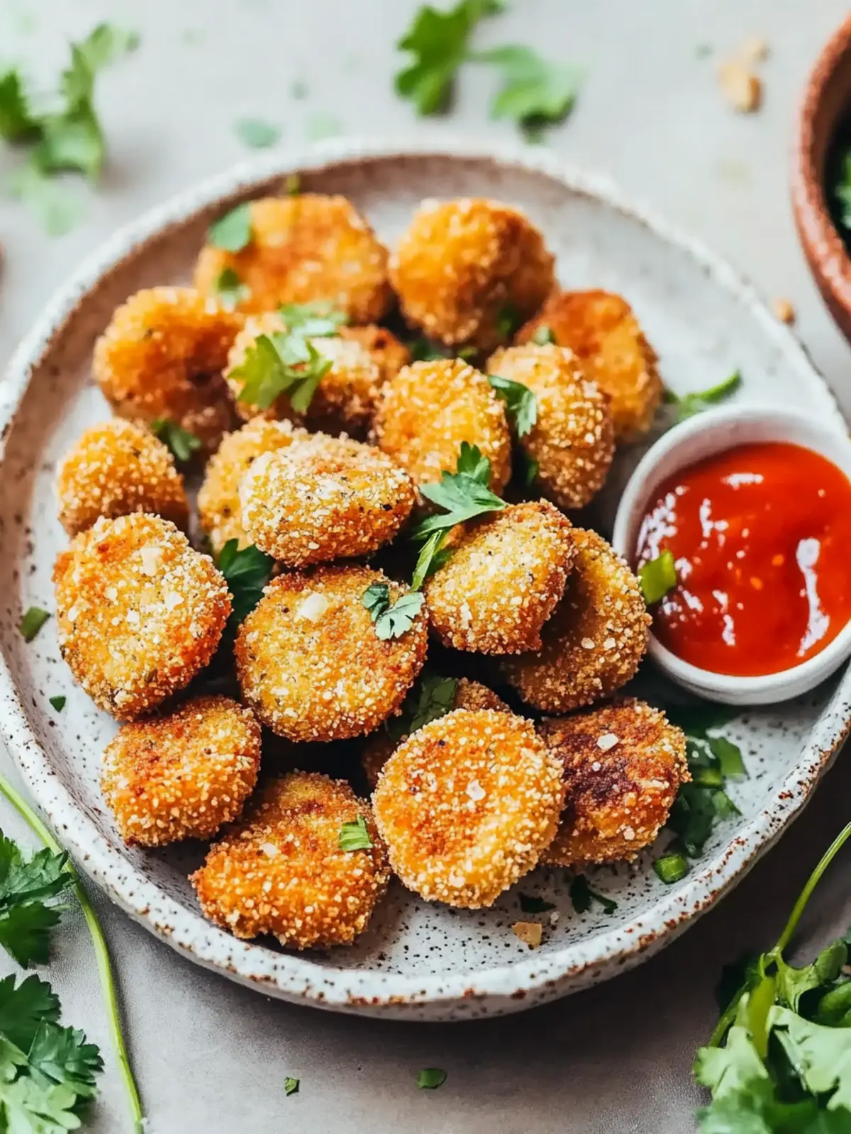 Savory Vegan Chickpea Nuggets for Crispy Comfort Food Love 4 Savory Vegan Chickpea Nuggets