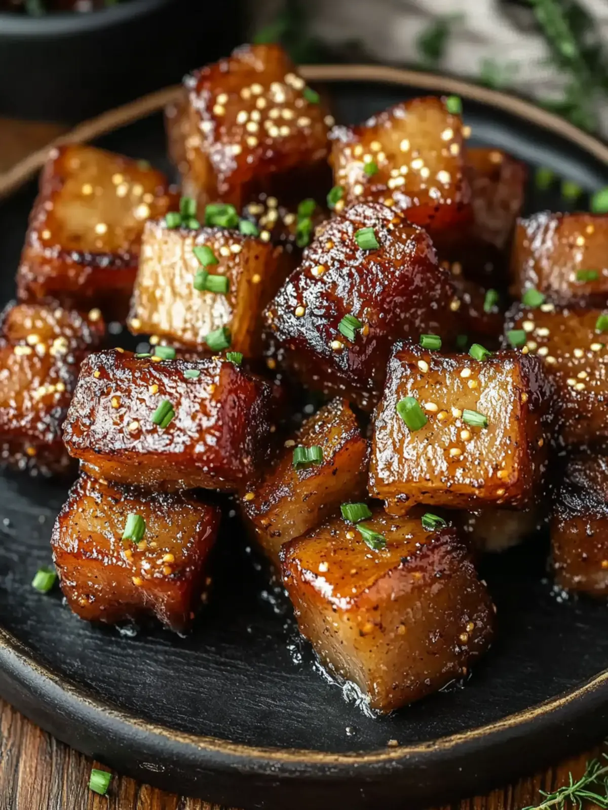 Savory Maple Mustard Pork Belly Bites for Effortless Snacking 2 🥓 Maple Mustard Pork Belly Bites