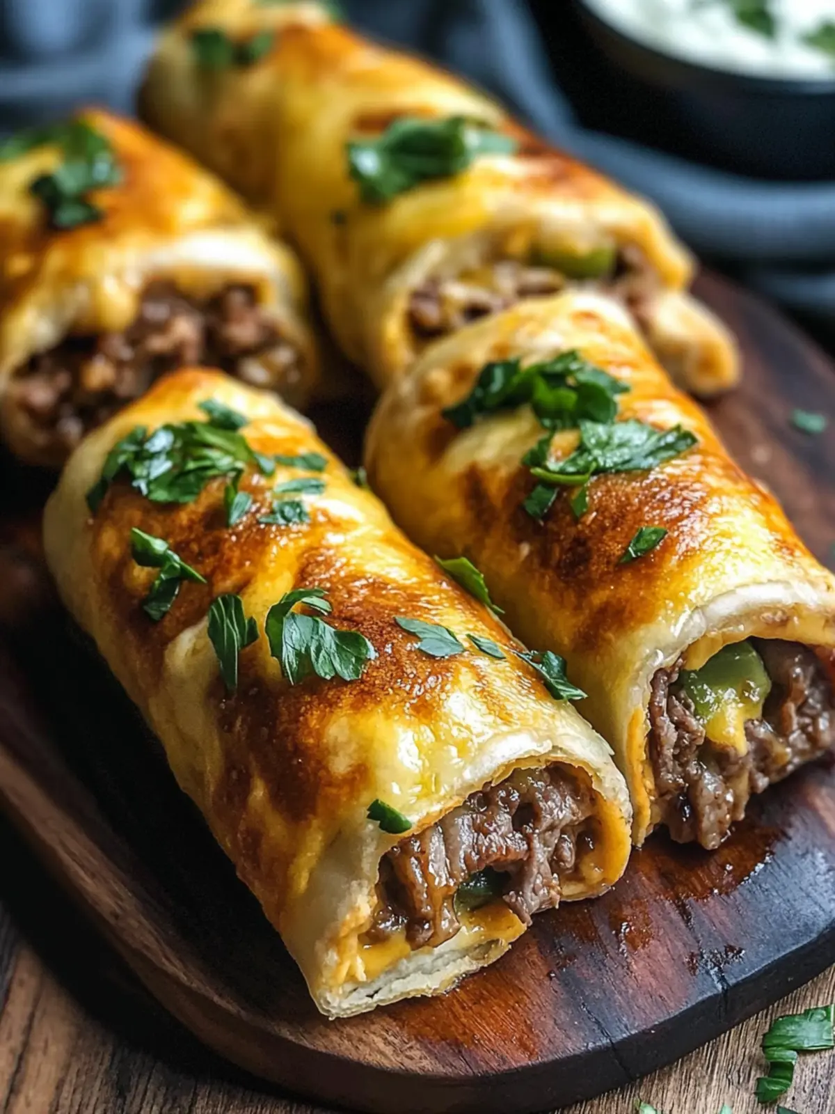 Golden Keto Philly Cheesesteak Rolls for Quick Dinner Bliss 5 Golden Keto Philly Cheesesteak Rolls