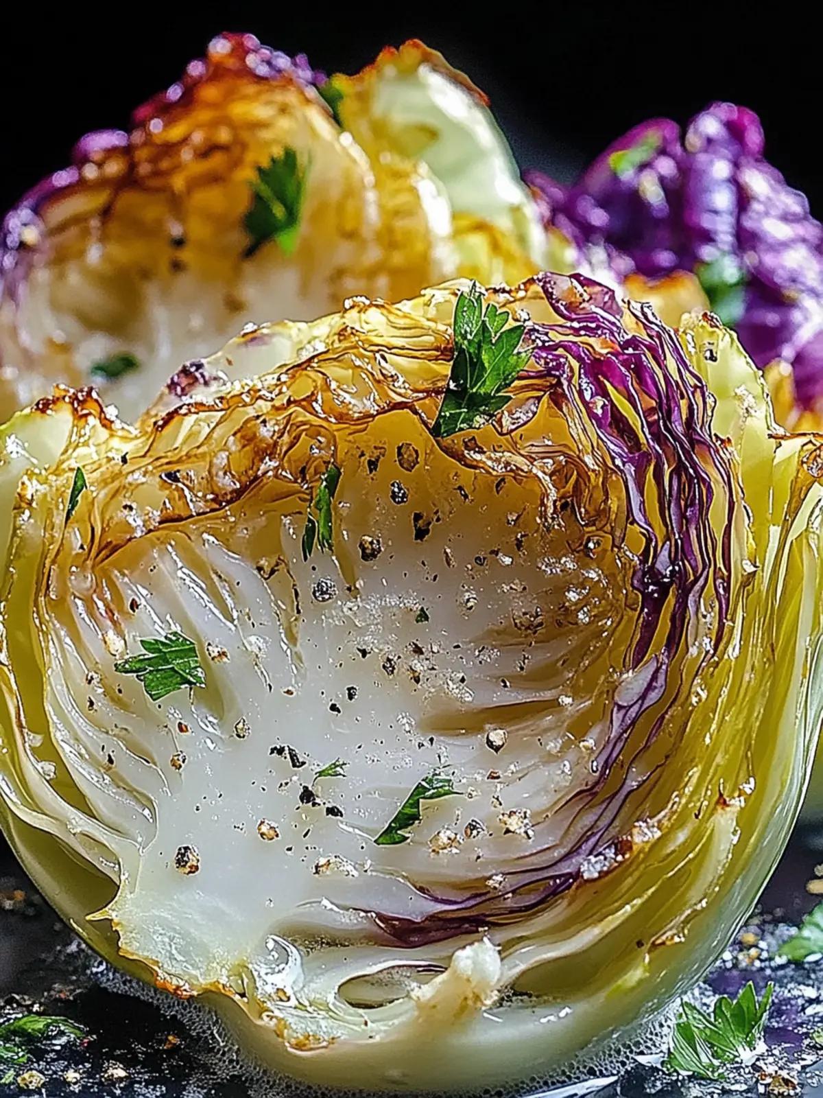 Melted Cabbage with Garlic and Parmesan: A Veggie Delight 2 Melted Cabbage