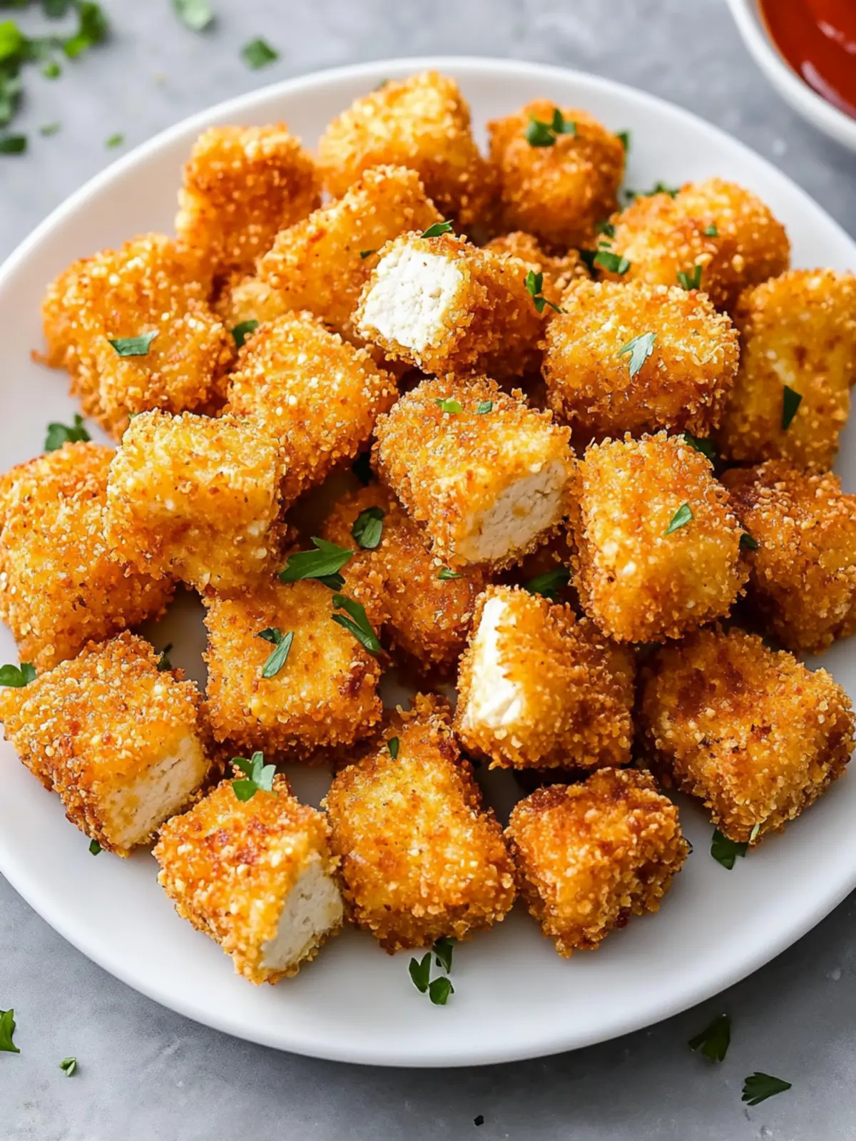 Crispy Baked Tofu Nuggets: Your Go-To Healthy Snack Delight 2 Crispy Baked Tofu Nuggets