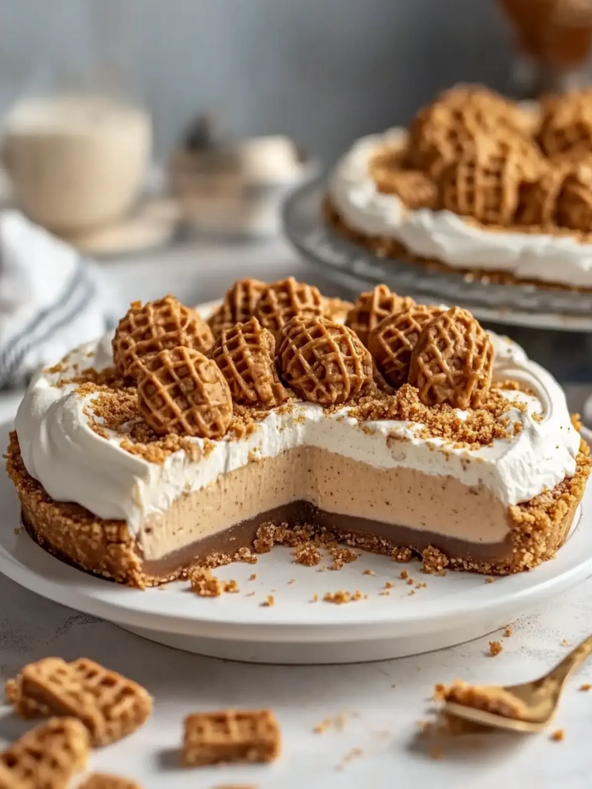 Creamy Biscoff Cookie Butter Pie You’ll Dream About 4 Creamy Biscoff Cookie Butter Pie