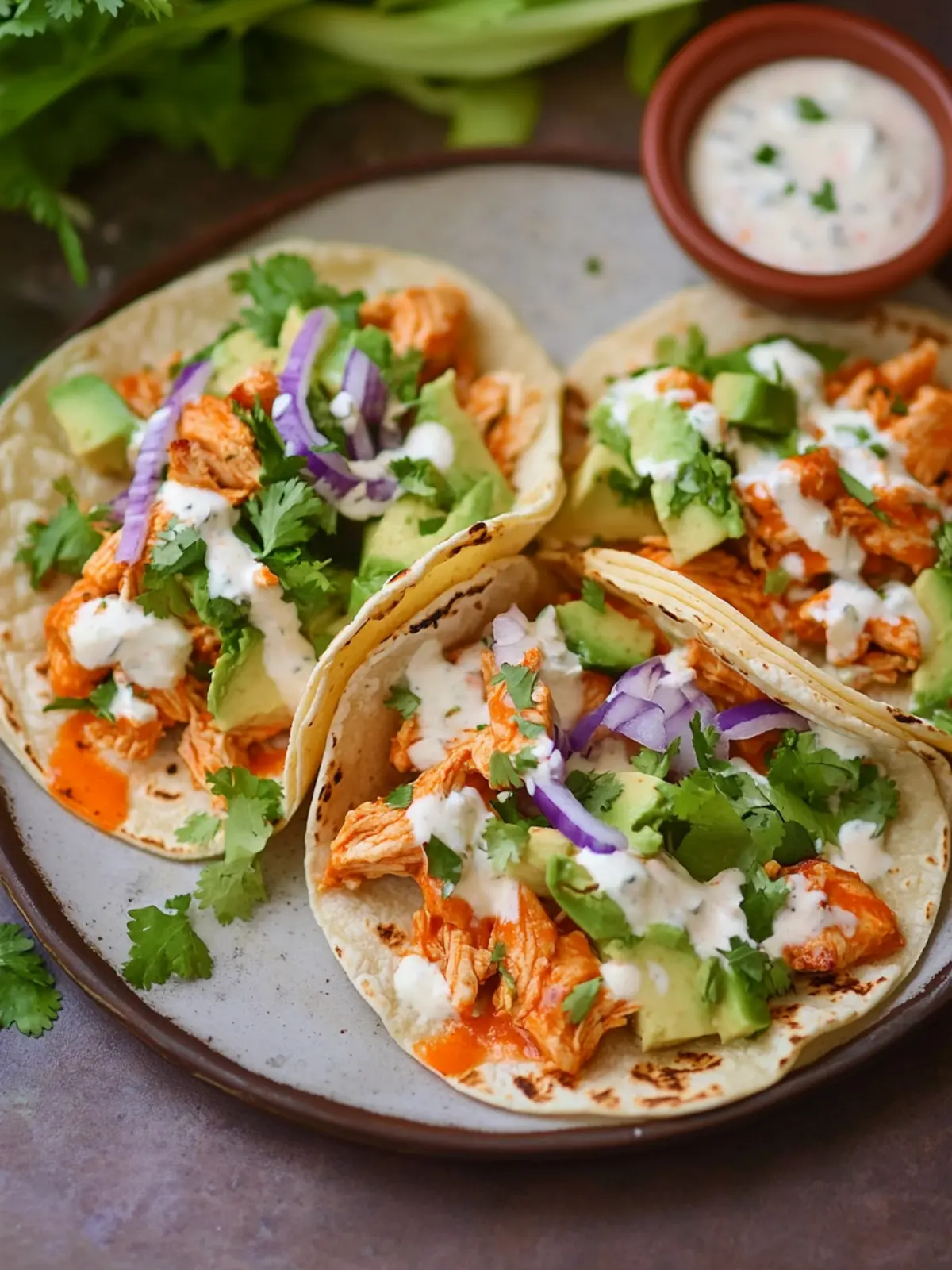 Irresistible Buffalo Chicken Smash Tacos: High-Protein Delight