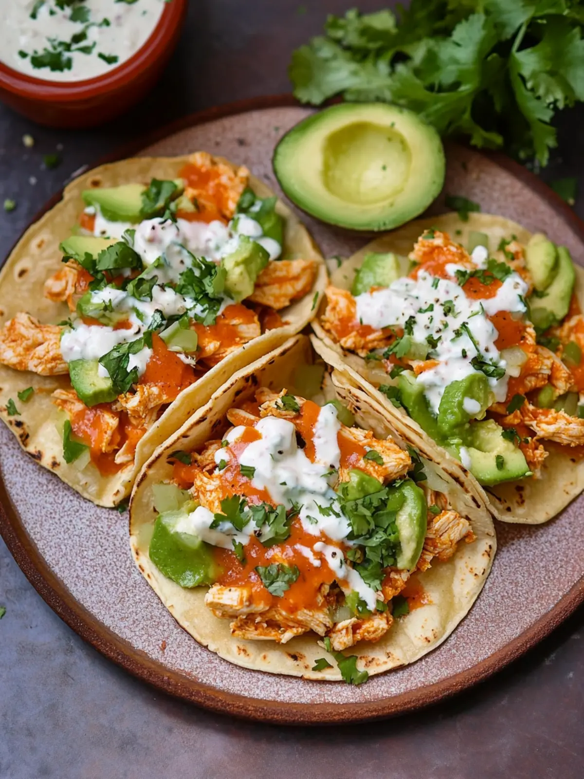 Irresistible Buffalo Chicken Smash Tacos: High-Protein Delight