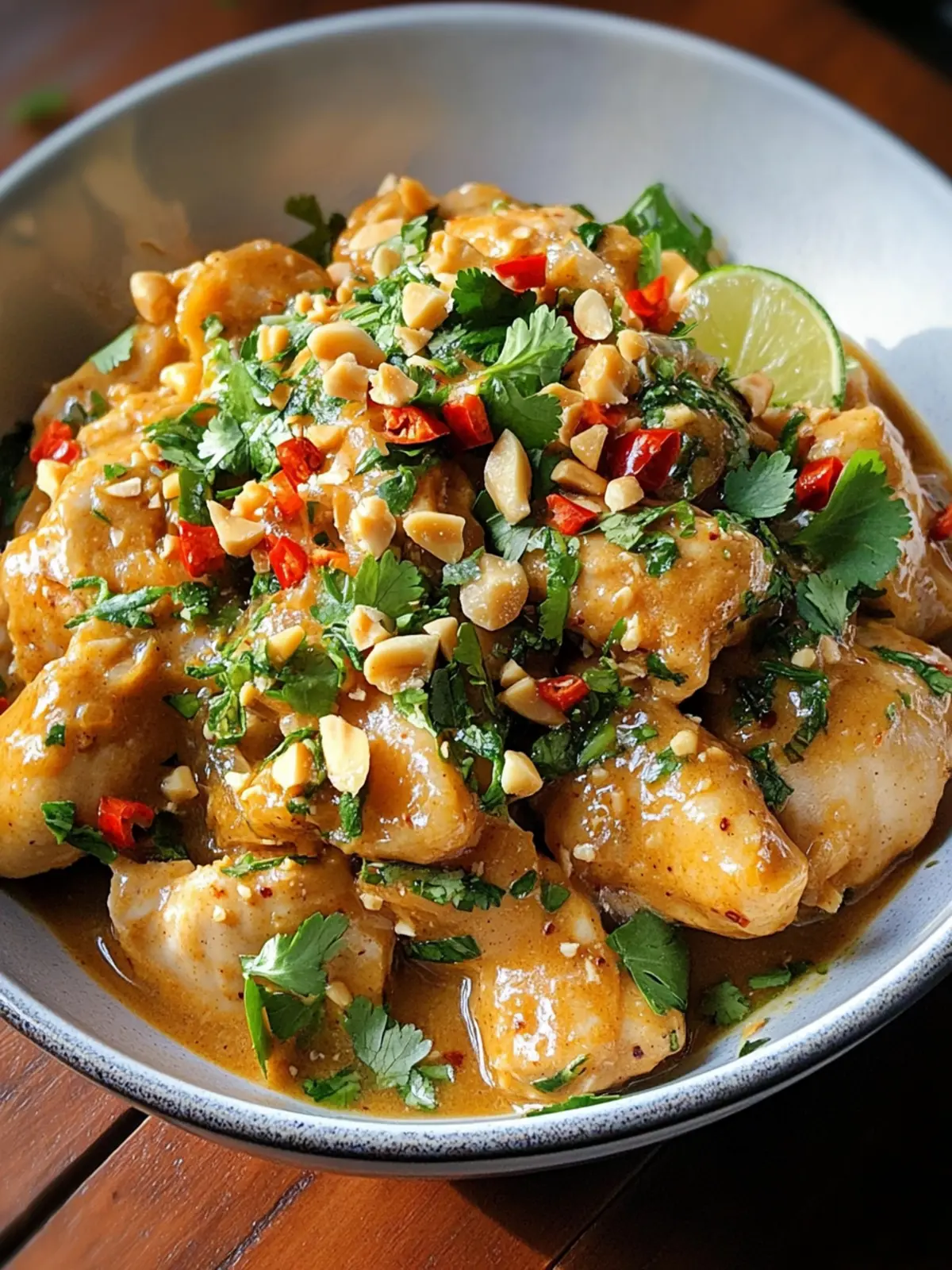 Savory Thai Peanut Chicken That's Quick, Customizable & Delicious 4 Thai Peanut Chicken