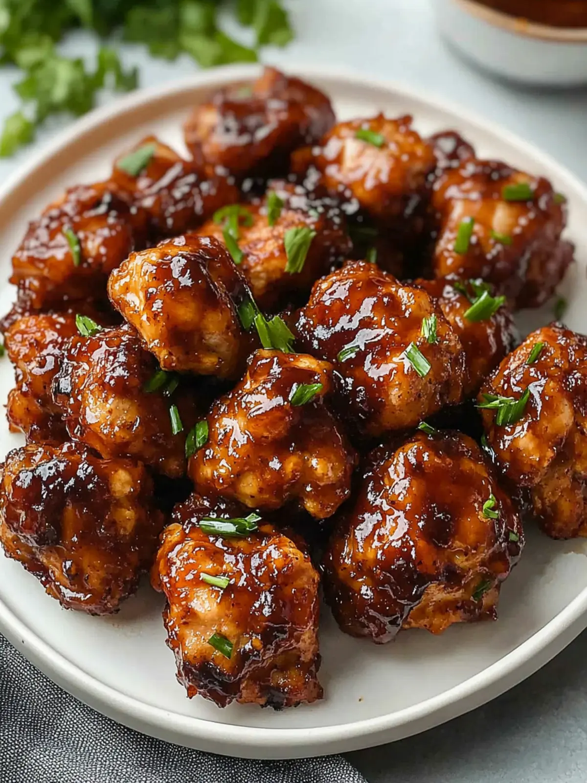 Irresistible Baked Honey BBQ Chicken Bites for Quick Snacking 4 Baked Honey BBQ Chicken Bites