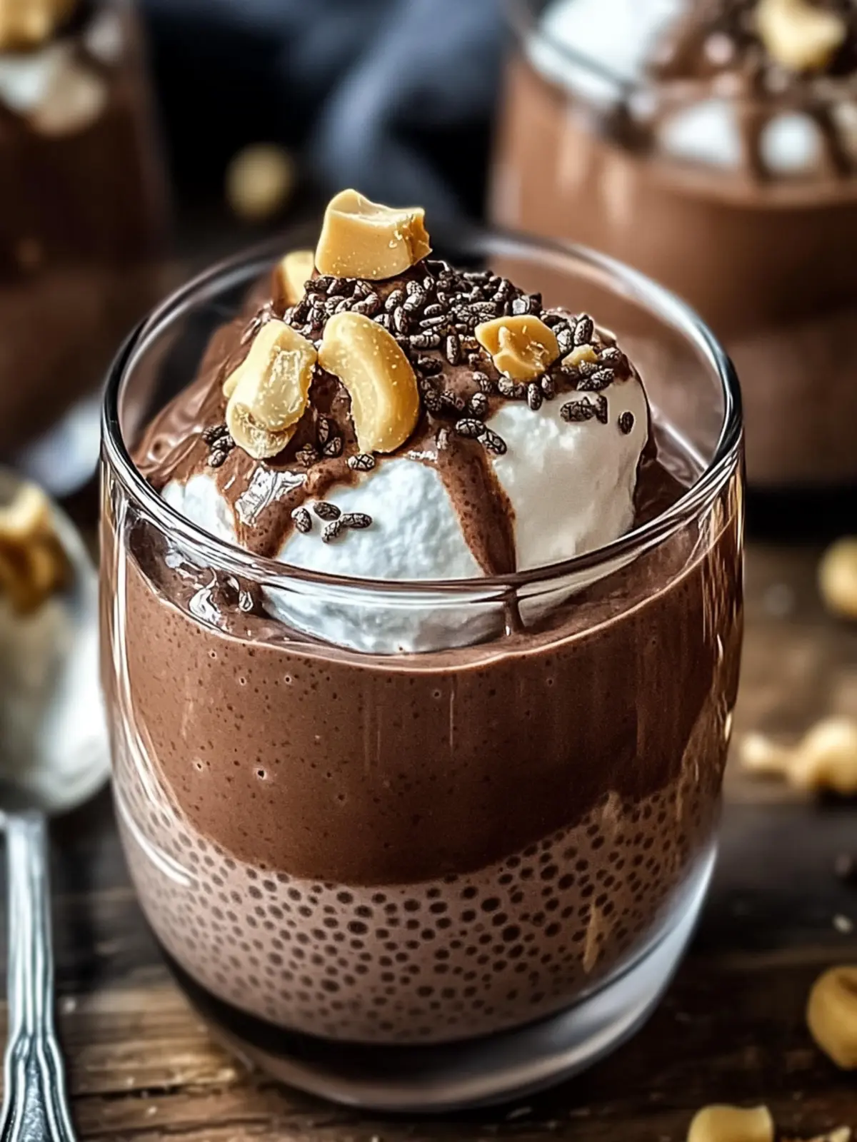 Chocolate Peanut Butter Chia Pudding for Guilt-Free Indulgence 2 Chocolate Peanut Butter Chia Pudding