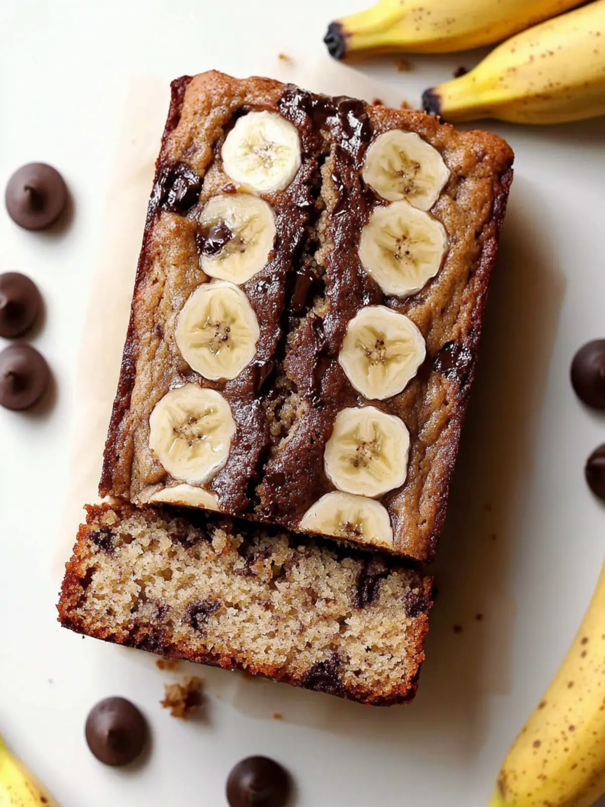 Cookie Dough Banana Bread