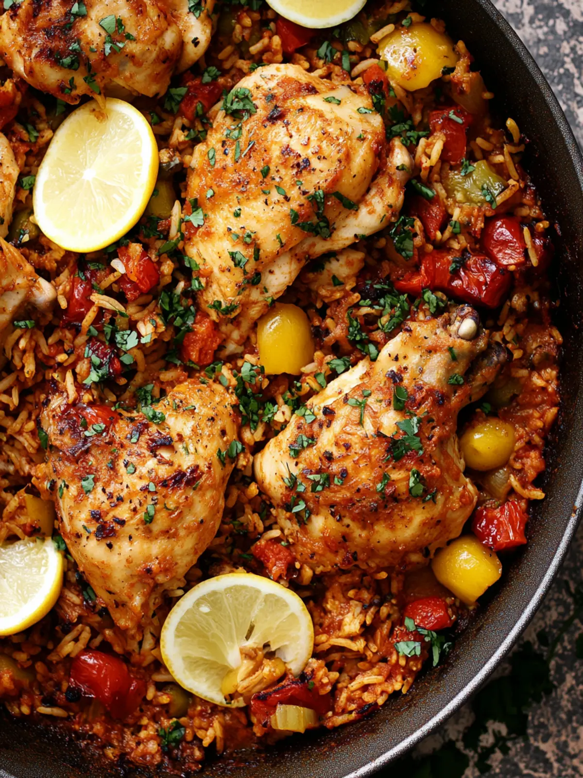 One Pot Spanish Chicken and Rice for Effortless Flavor 2 One Pot Spanish Chicken and Rice