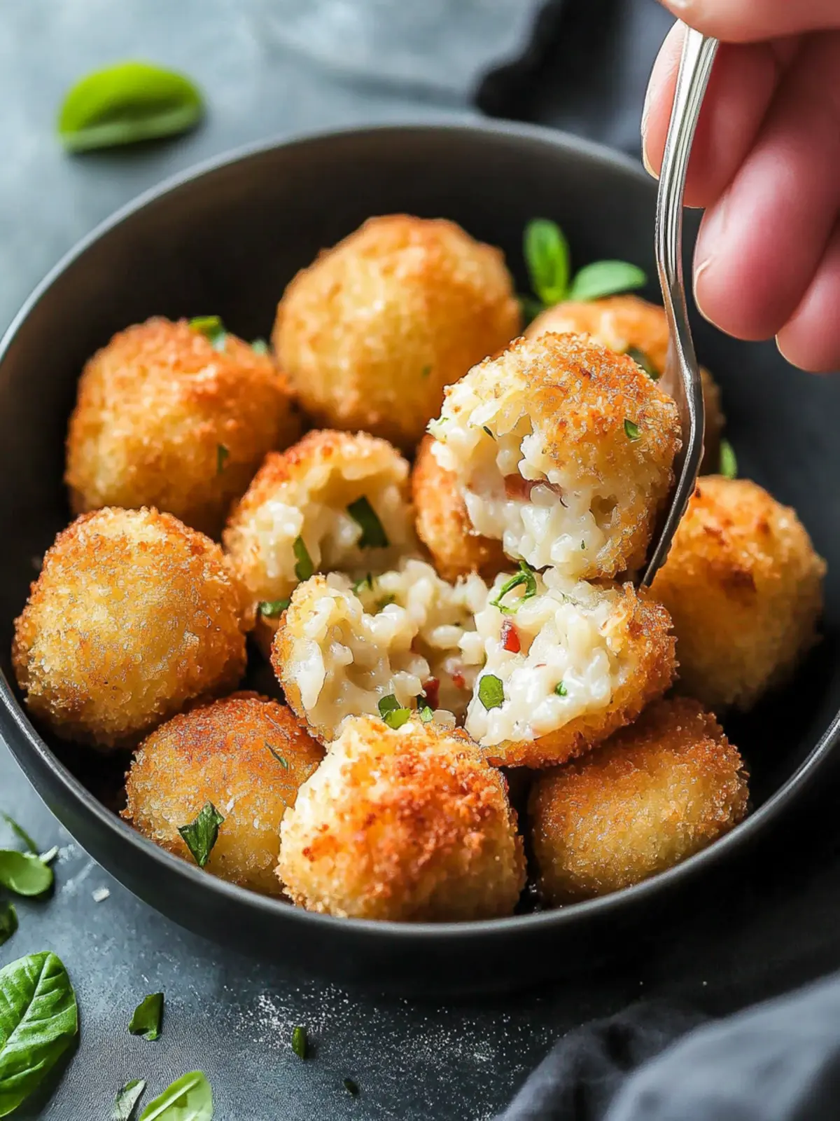 Cheesy Arancini Rice Balls Everyone Will Crave at Home 5 Arancini Rice Balls