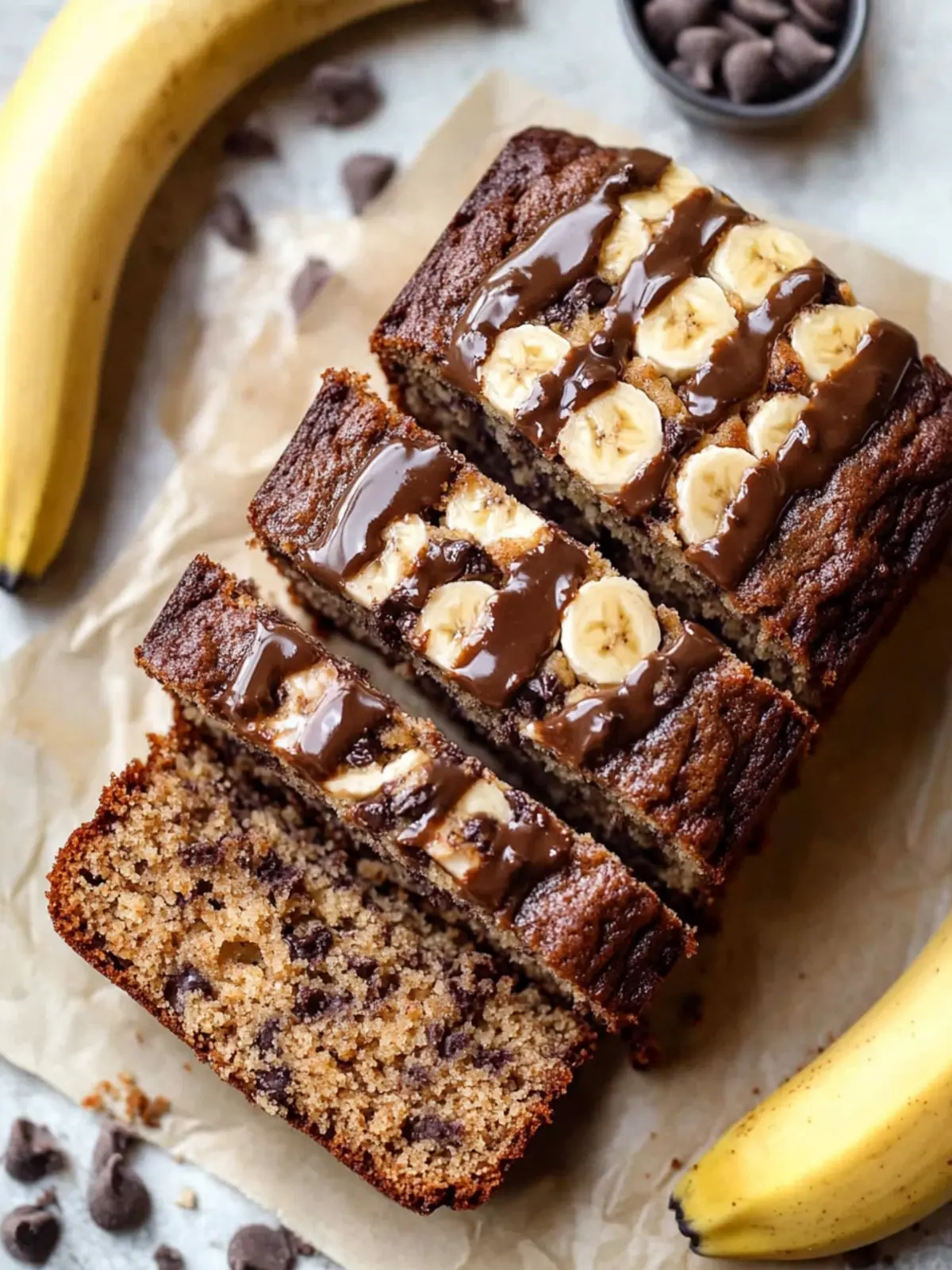 Cookie Dough Banana Bread