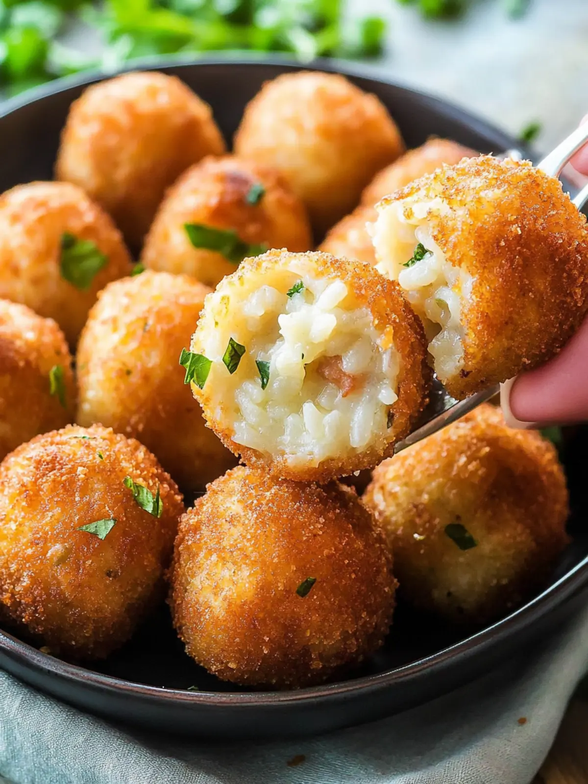Cheesy Arancini Rice Balls Everyone Will Crave at Home 4 Arancini Rice Balls