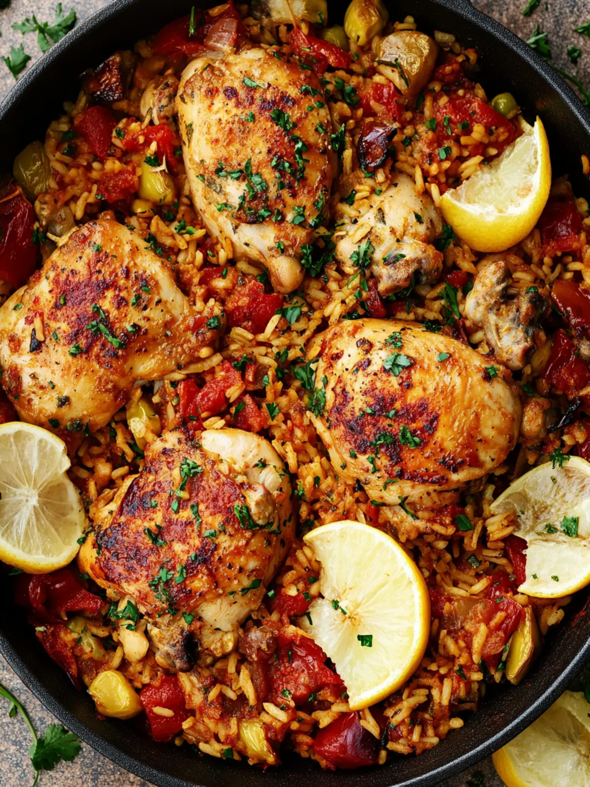 One Pot Spanish Chicken and Rice for Effortless Flavor 3 One Pot Spanish Chicken and Rice