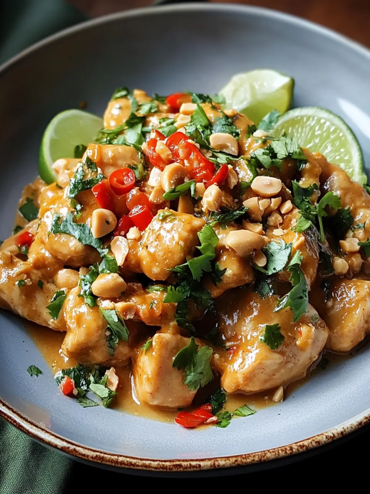 Savory Thai Peanut Chicken That's Quick, Customizable & Delicious 5 Thai Peanut Chicken
