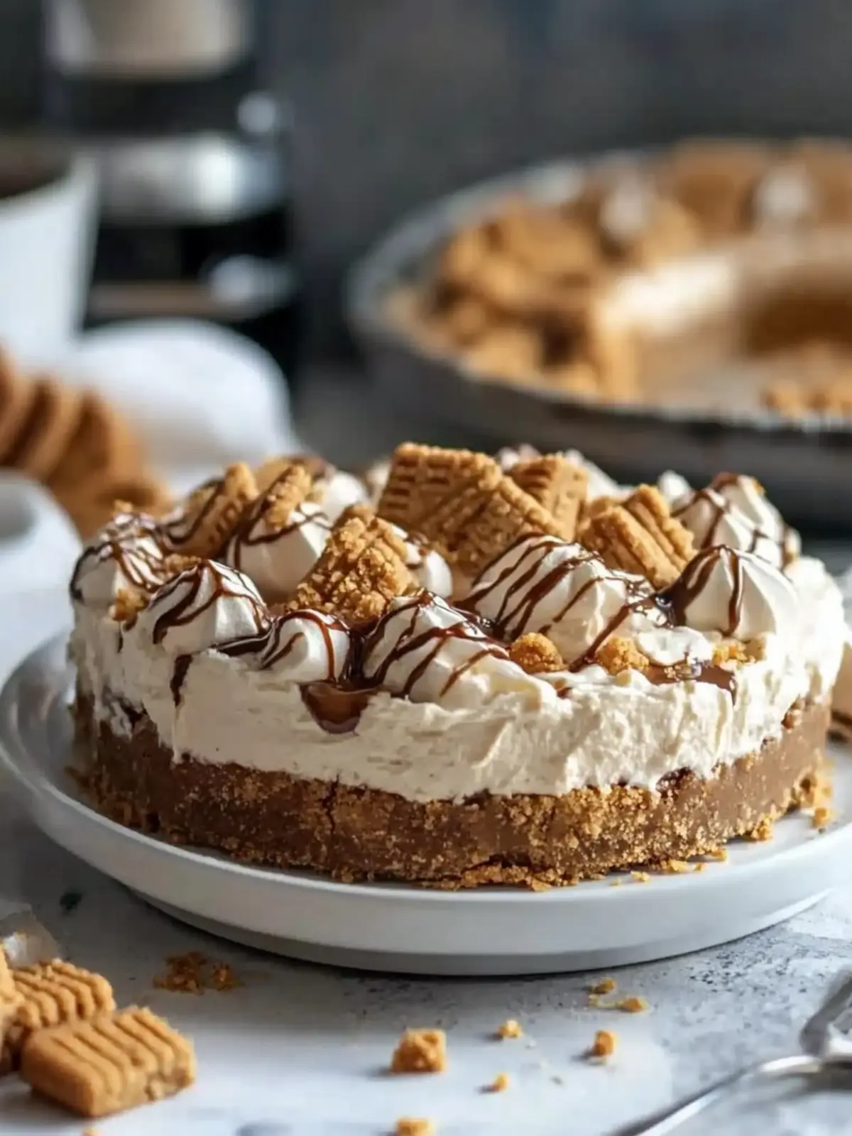 Creamy Biscoff Cookie Butter Pie You’ll Dream About 2 Creamy Biscoff Cookie Butter Pie
