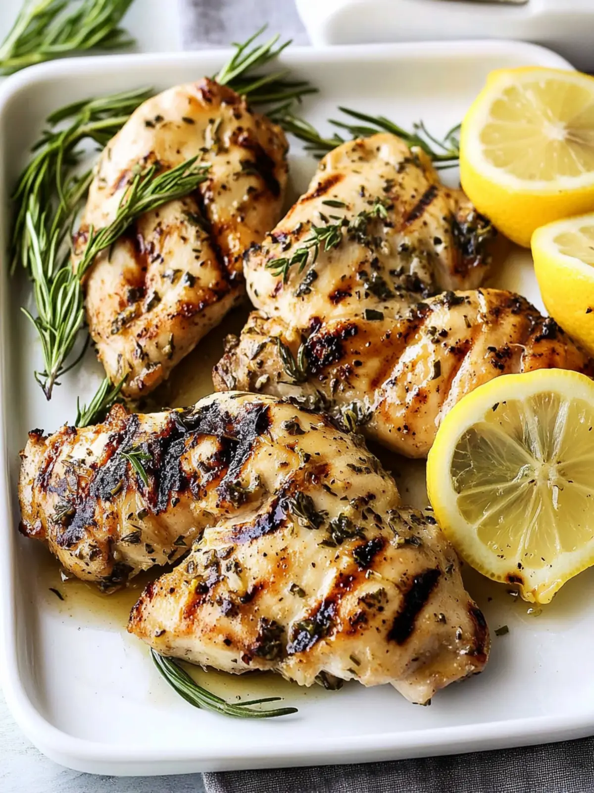 Juicy Grilled Lemon Herb Chicken Ready in Just 30 Minutes 4 Grilled Lemon Herb Chicken