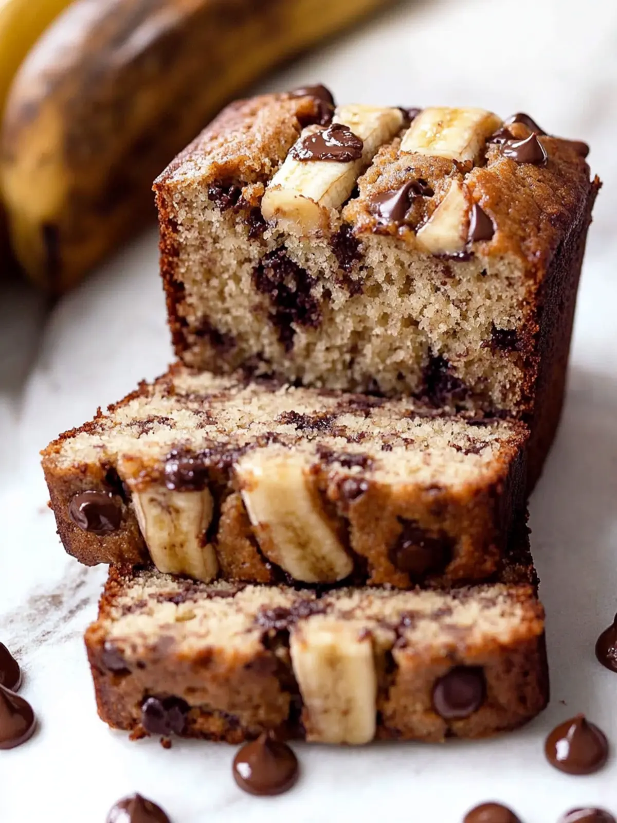 Cookie Dough Banana Bread