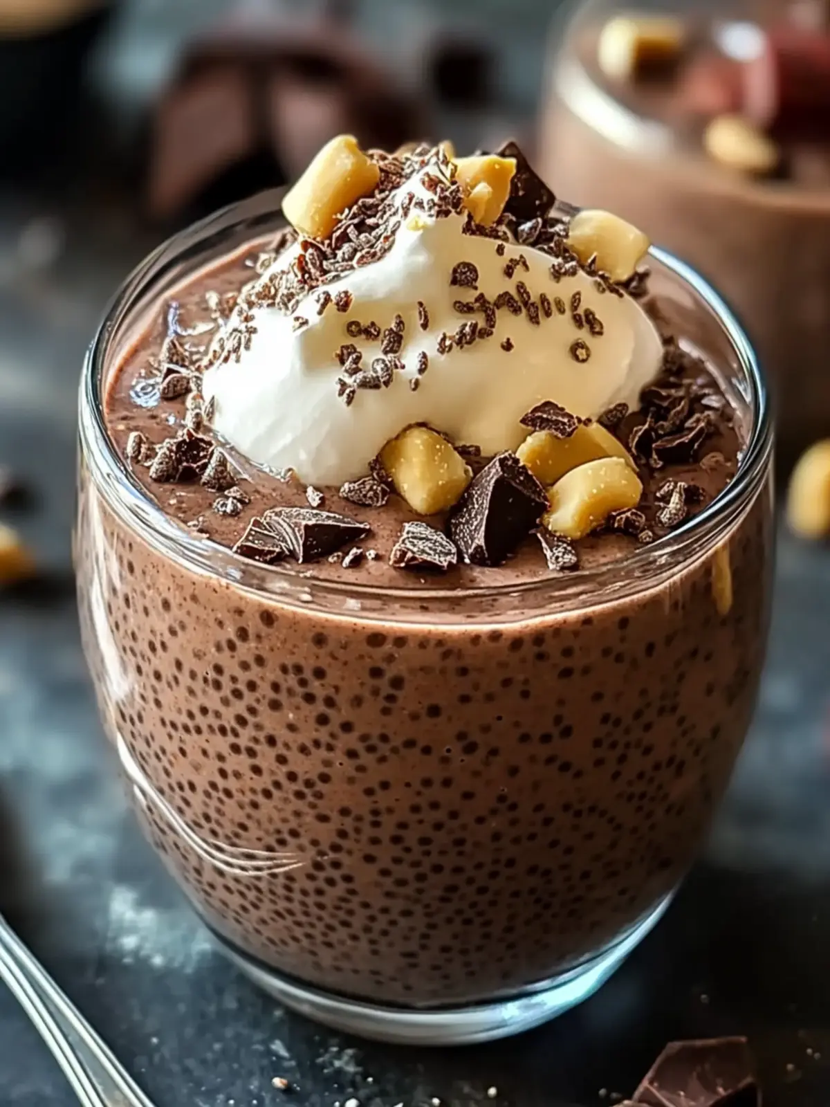 Chocolate Peanut Butter Chia Pudding for Guilt-Free Indulgence 4 Chocolate Peanut Butter Chia Pudding
