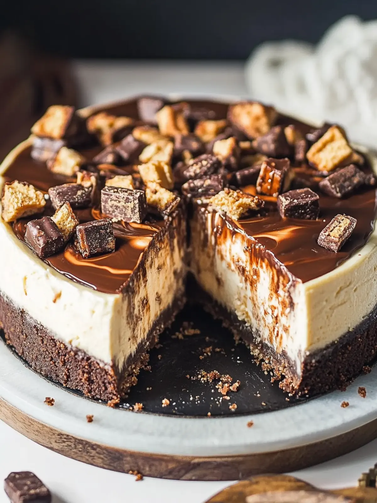 Snickers Cheesecake