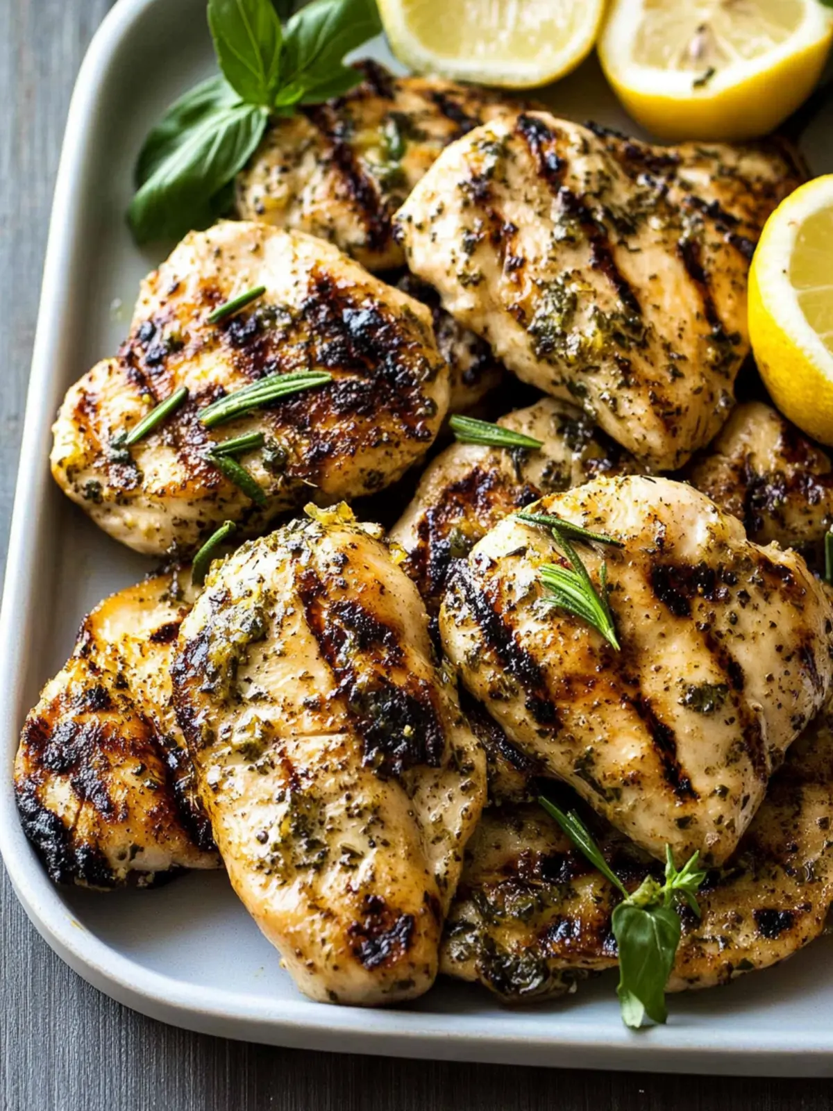 Juicy Grilled Lemon Herb Chicken Ready in Just 30 Minutes 3 Grilled Lemon Herb Chicken