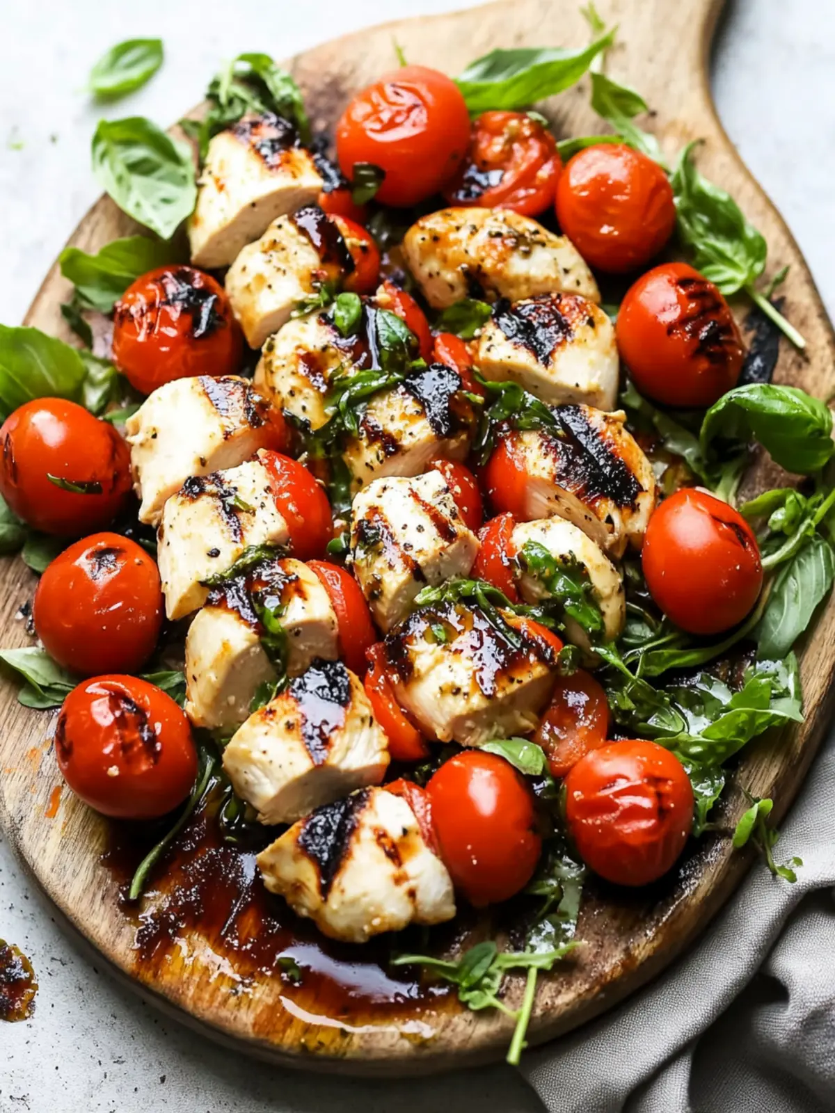 Grilled Chicken Caprese Salad That Will Wow Your Tastebuds 2 Grilled Chicken Caprese