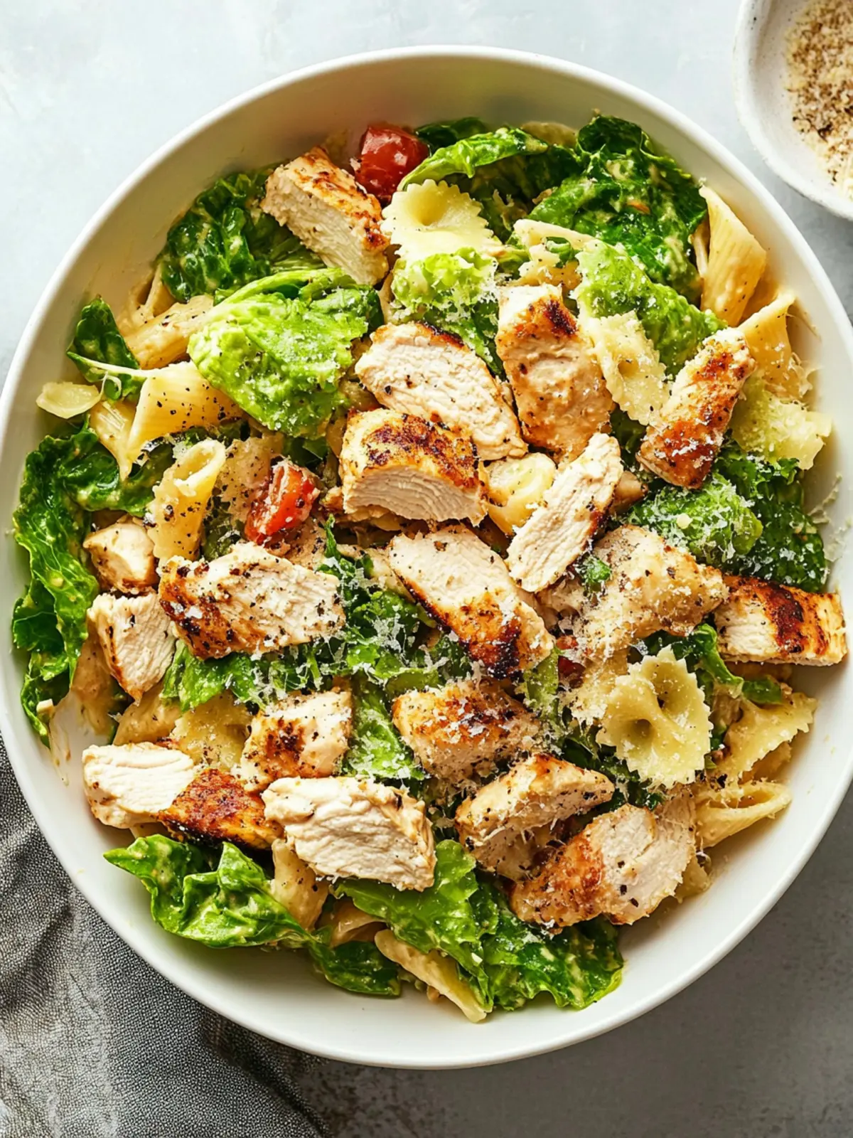 Delicious Chicken Caesar Pasta Salad for Effortless Meals 3 Chicken Caesar Pasta Salad