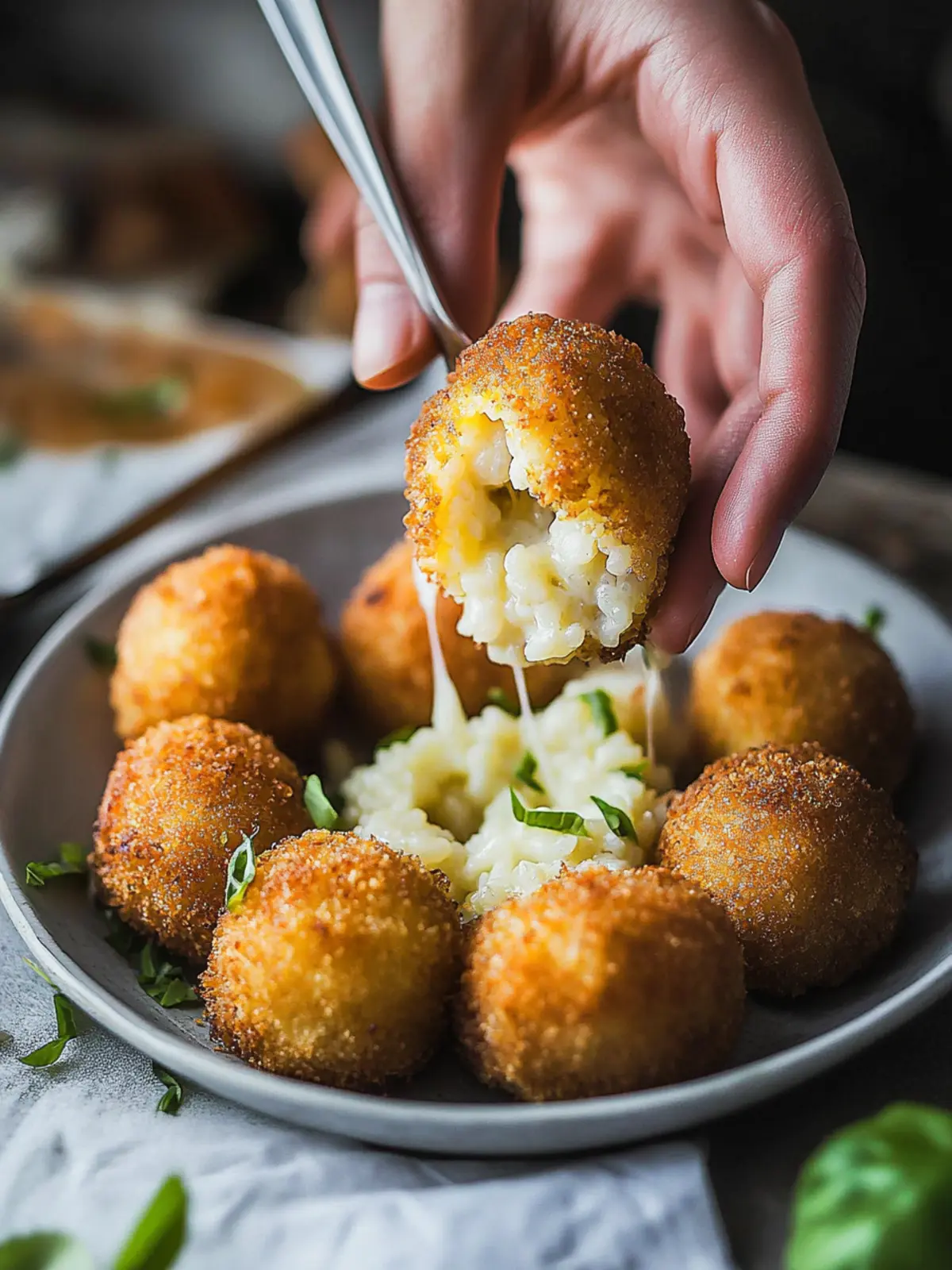 Cheesy Arancini Rice Balls Everyone Will Crave at Home 3 Arancini Rice Balls