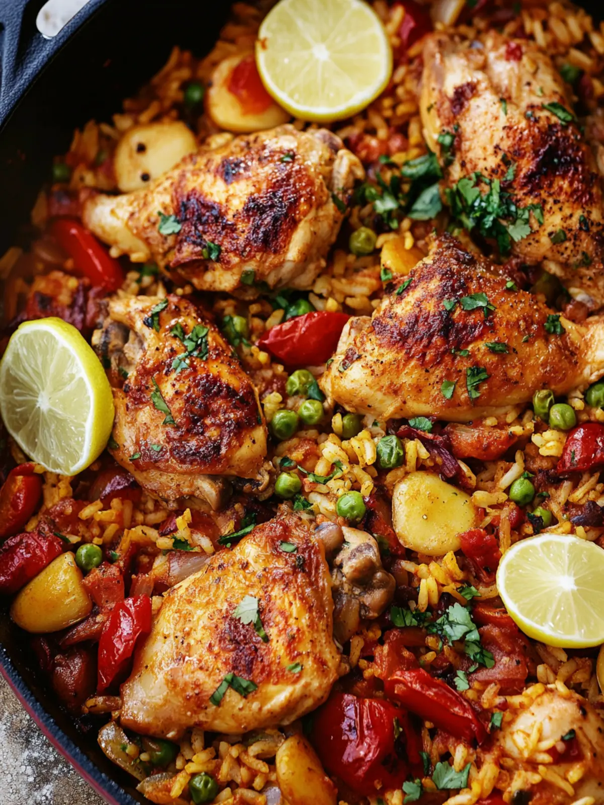 One Pot Spanish Chicken and Rice for Effortless Flavor 5 One Pot Spanish Chicken and Rice