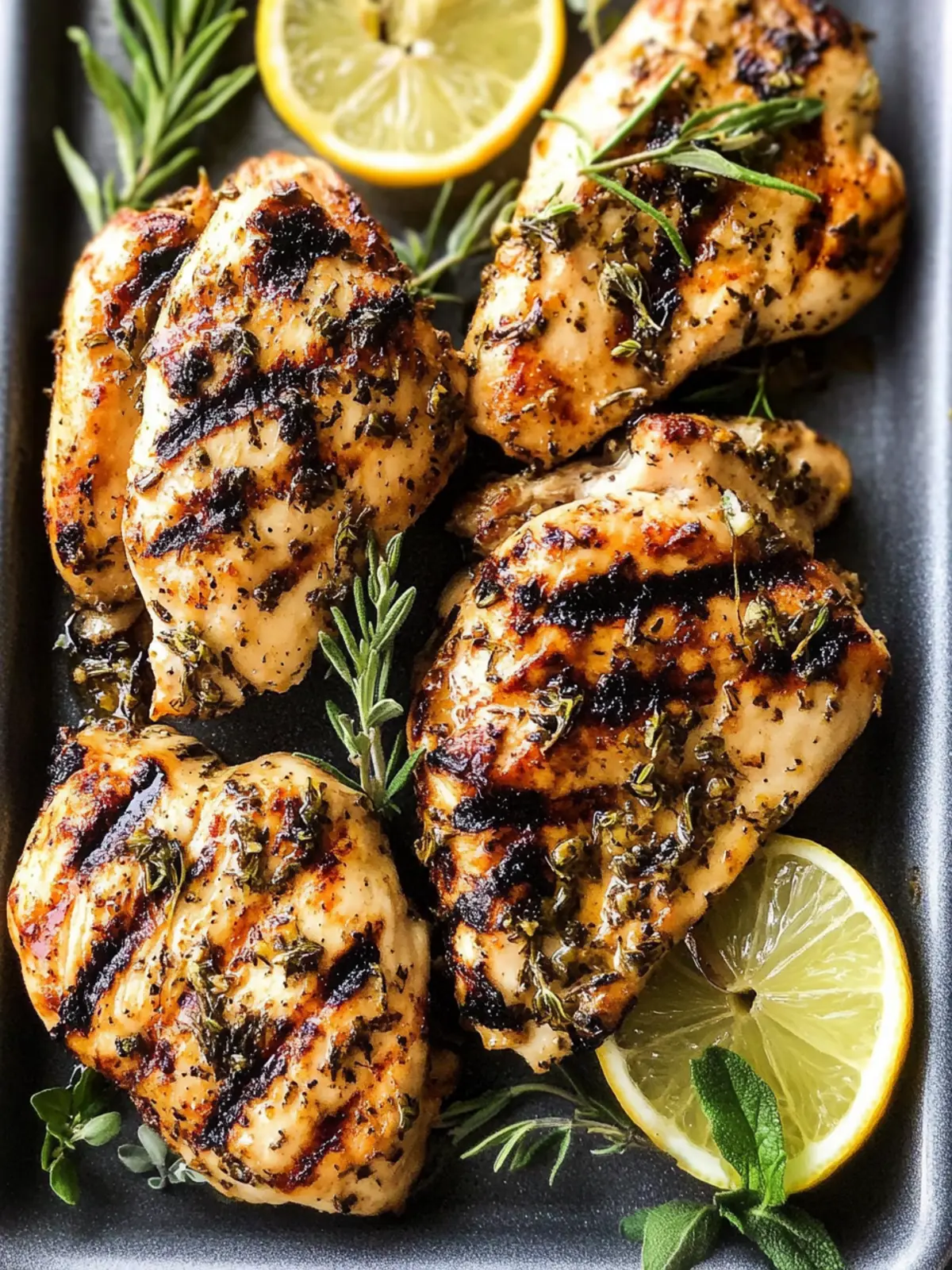 Juicy Grilled Lemon Herb Chicken Ready in Just 30 Minutes 5 Grilled Lemon Herb Chicken