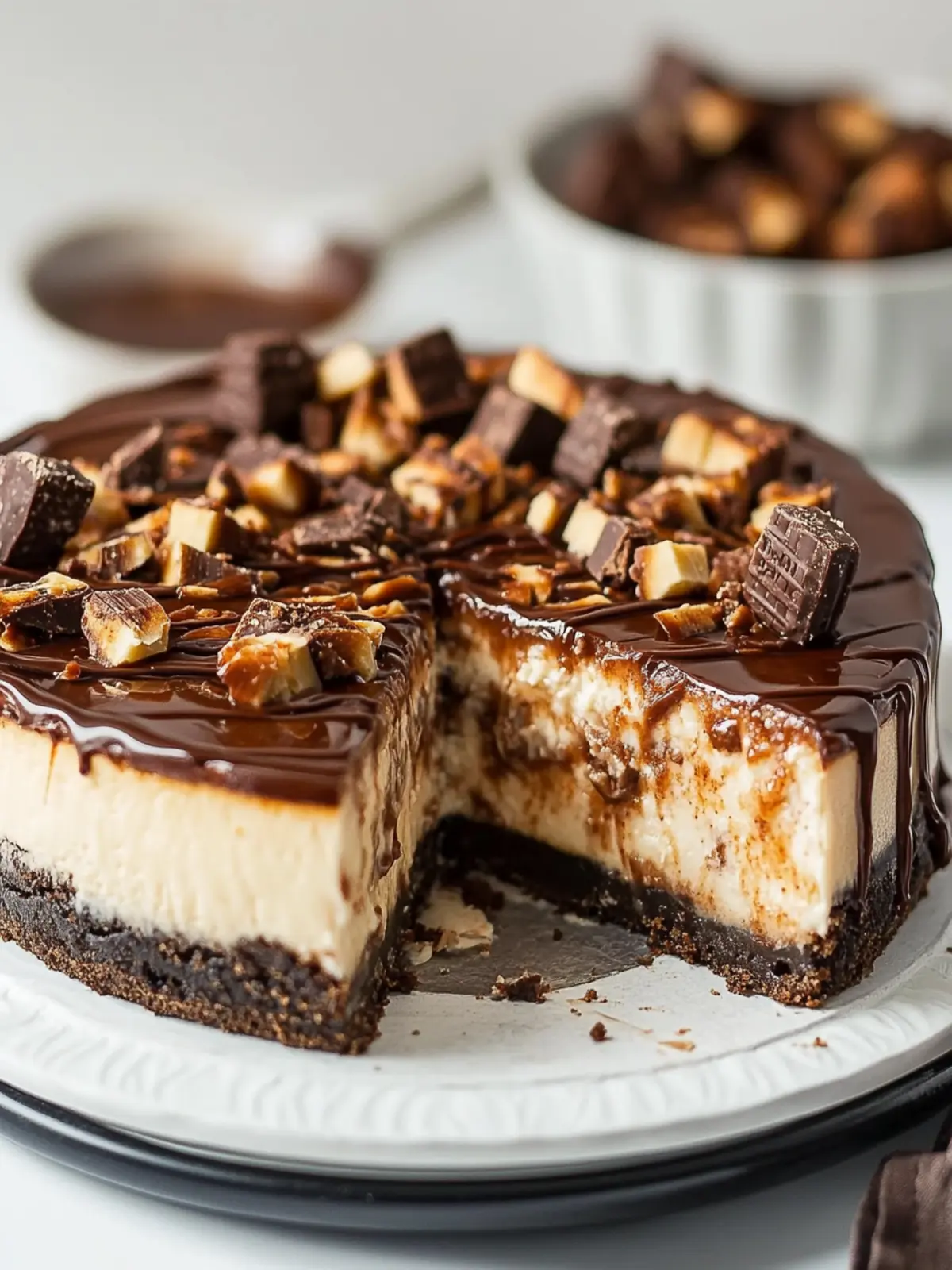 Snickers Cheesecake