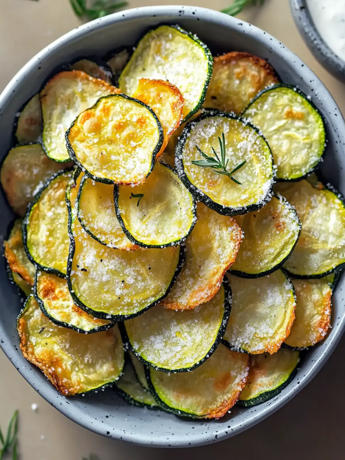 Crispy Zucchini Chips: Your Guilt-Free Crunchy Snack Solution 4 Crispy Zucchini Chips