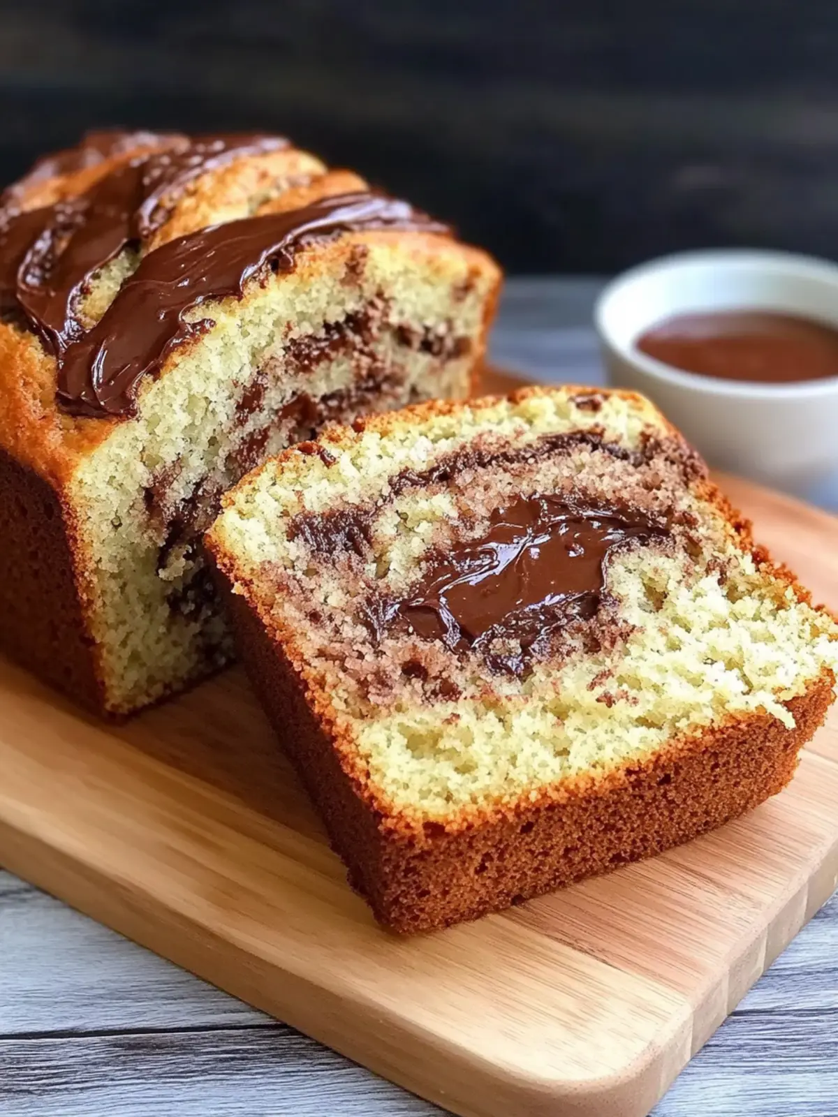 Nutella Swirl Banana Bread That You'll Crave Every Morning 2 Nutella Swirl Banana Bread