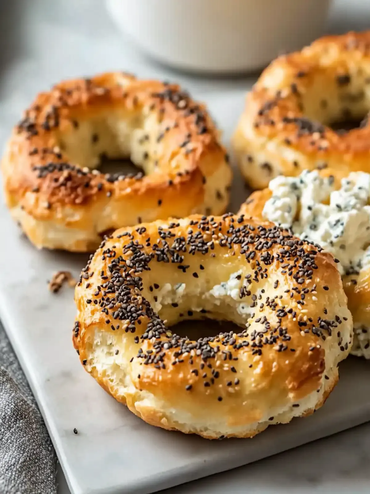 Delicious 2-Ingredient Keto Cottage Cheese Bagels Made Easy 3 2-Ingredient Keto Cottage Cheese Bagels