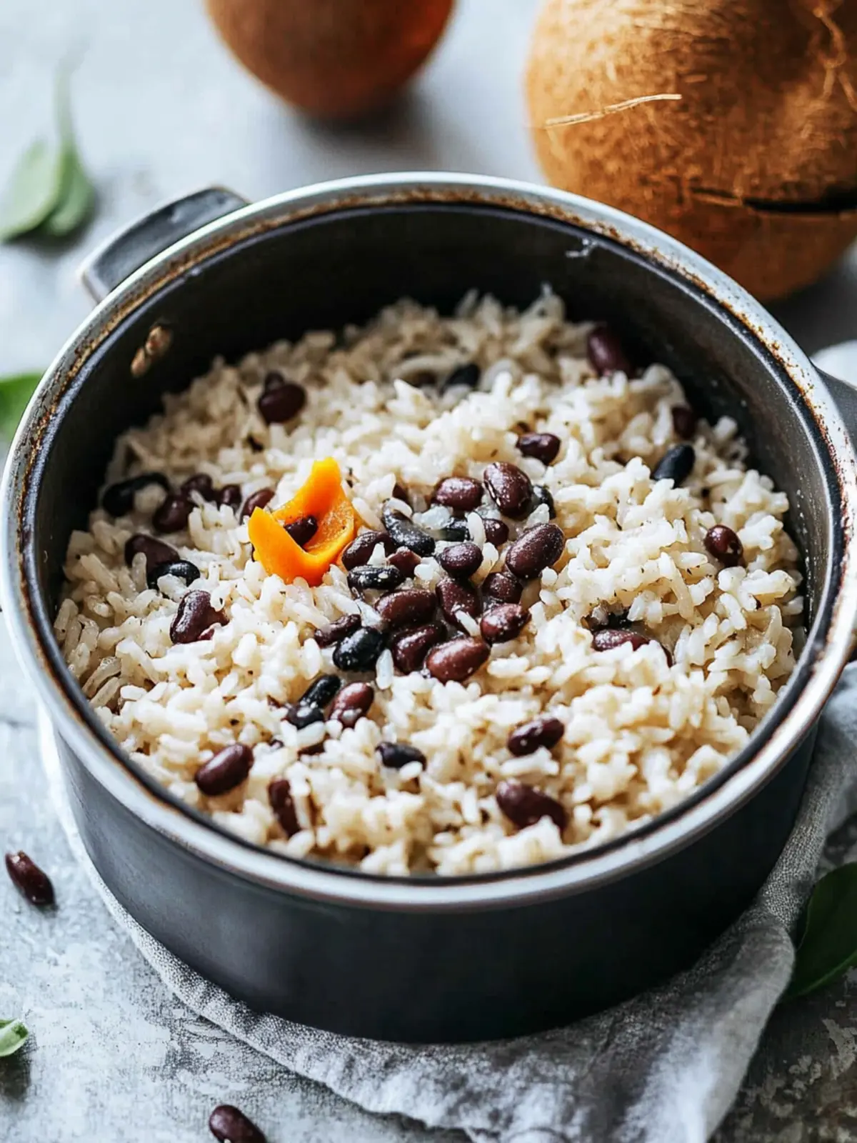 Coconut Rice and Beans: A Flavorful Vegan Delight 3 Coconut Rice and Beans