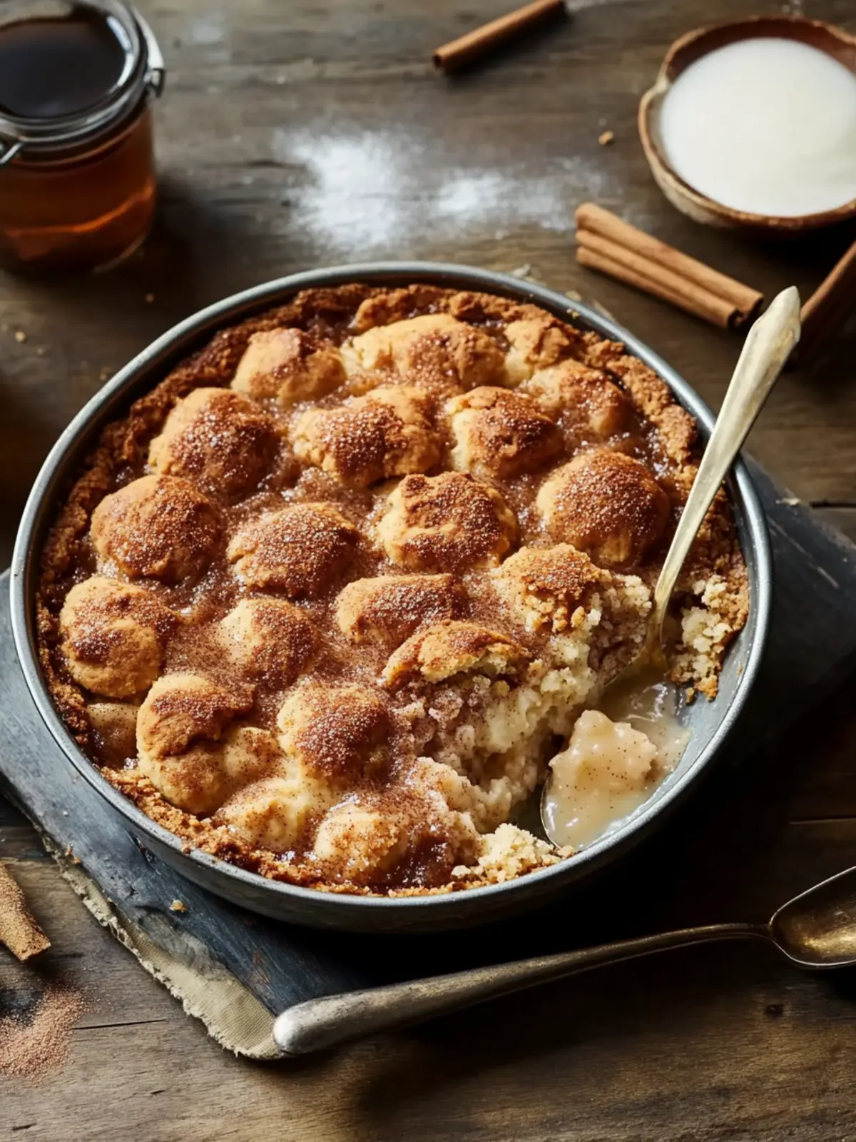 Easy Snickerdoodle Cobbler with Cinnamon-Sugar Crust Delight 2 Easy Snickerdoodle Cobbler with Cinnamon-Sugar Crust