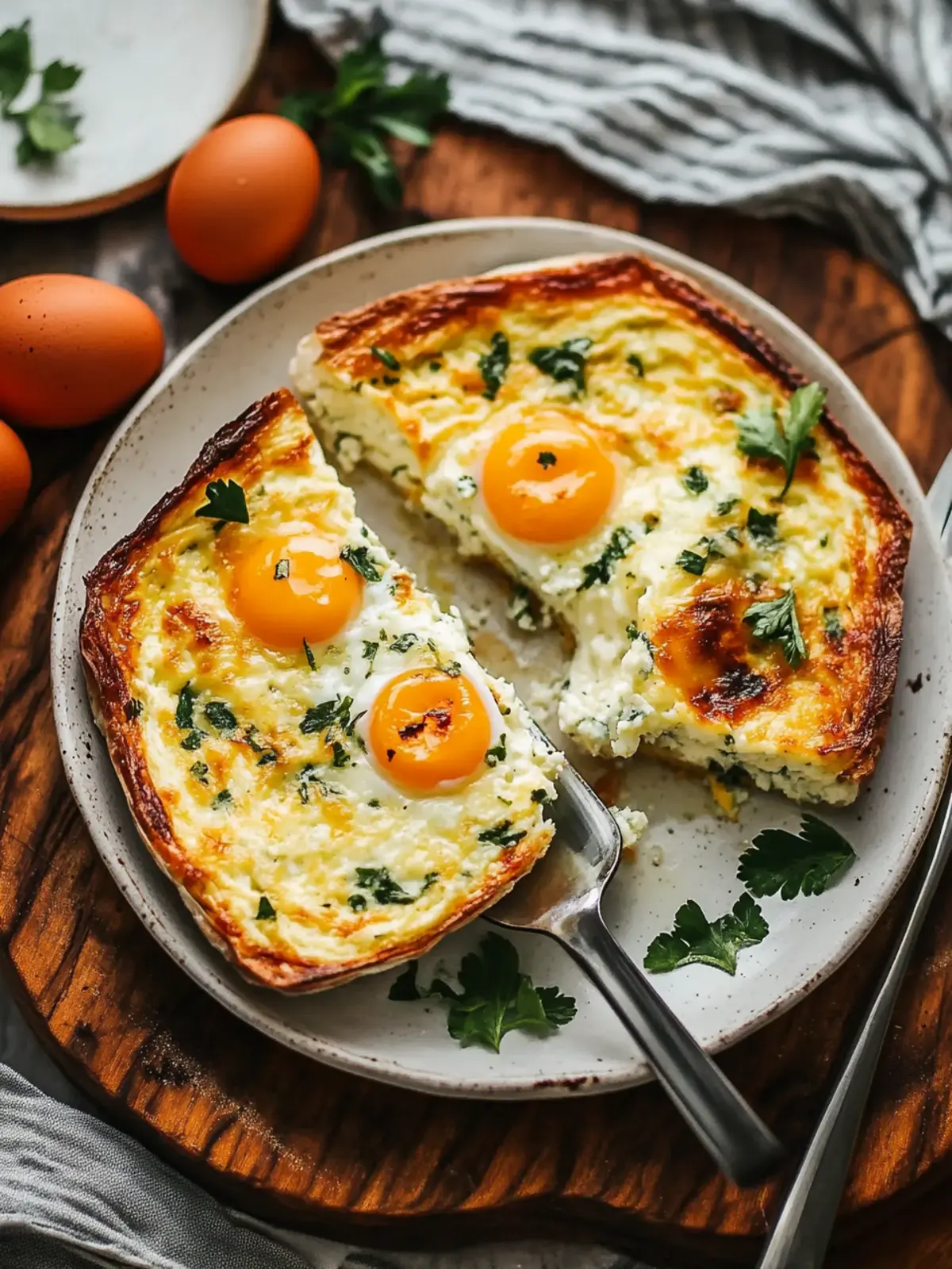 Baked Cottage Cheese Eggs for a Wholesome Breakfast Boost 4 Baked Cottage Cheese Eggs