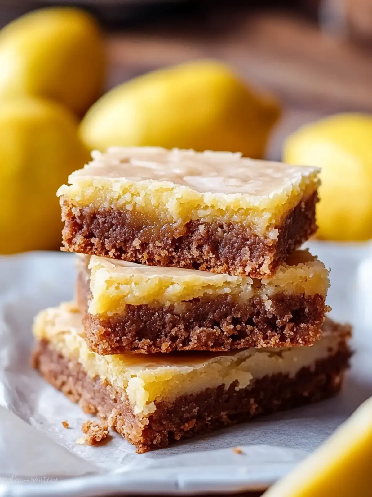 Zesty Gluten Free Lemon Brownies That Everyone Will Love 4 Gluten Free Lemon Brownies
