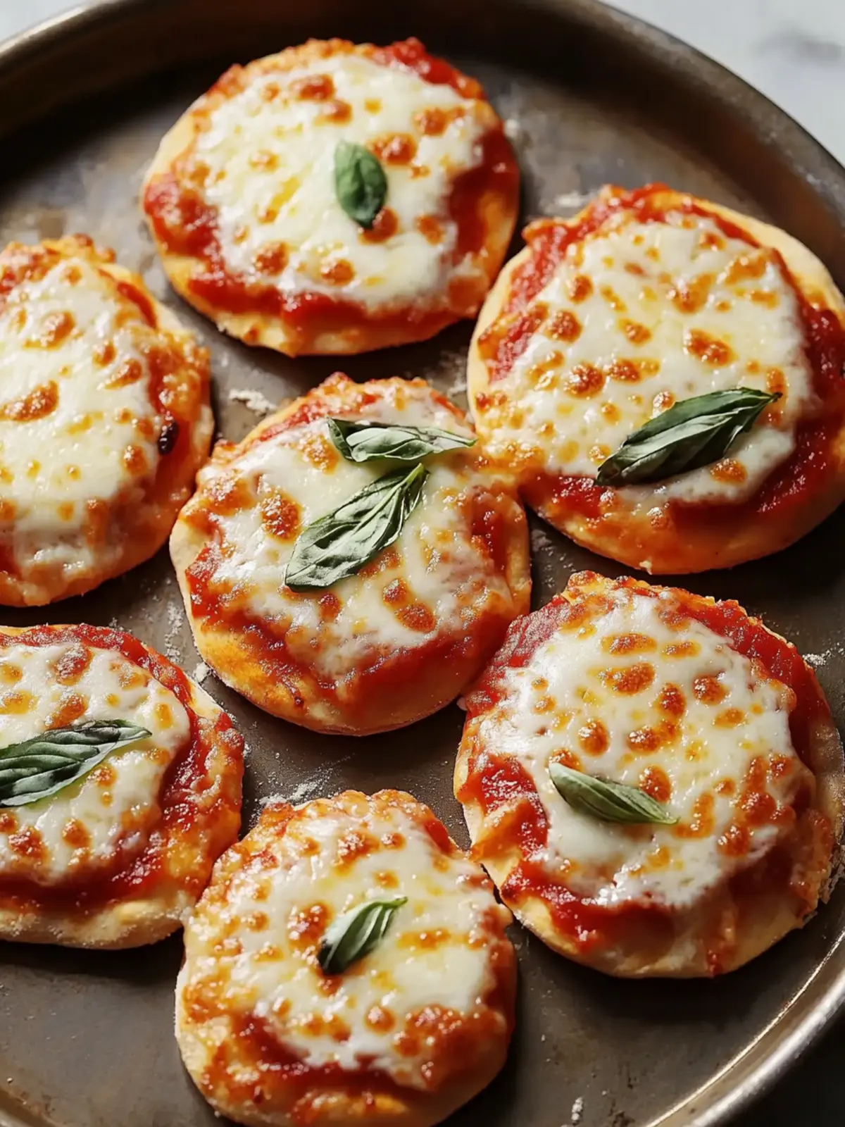 Guilt-Free Mini High Protein Cottage Cheese Pizzas for All 4 Guilt-Free Mini High Protein Cottage Cheese Pizzas