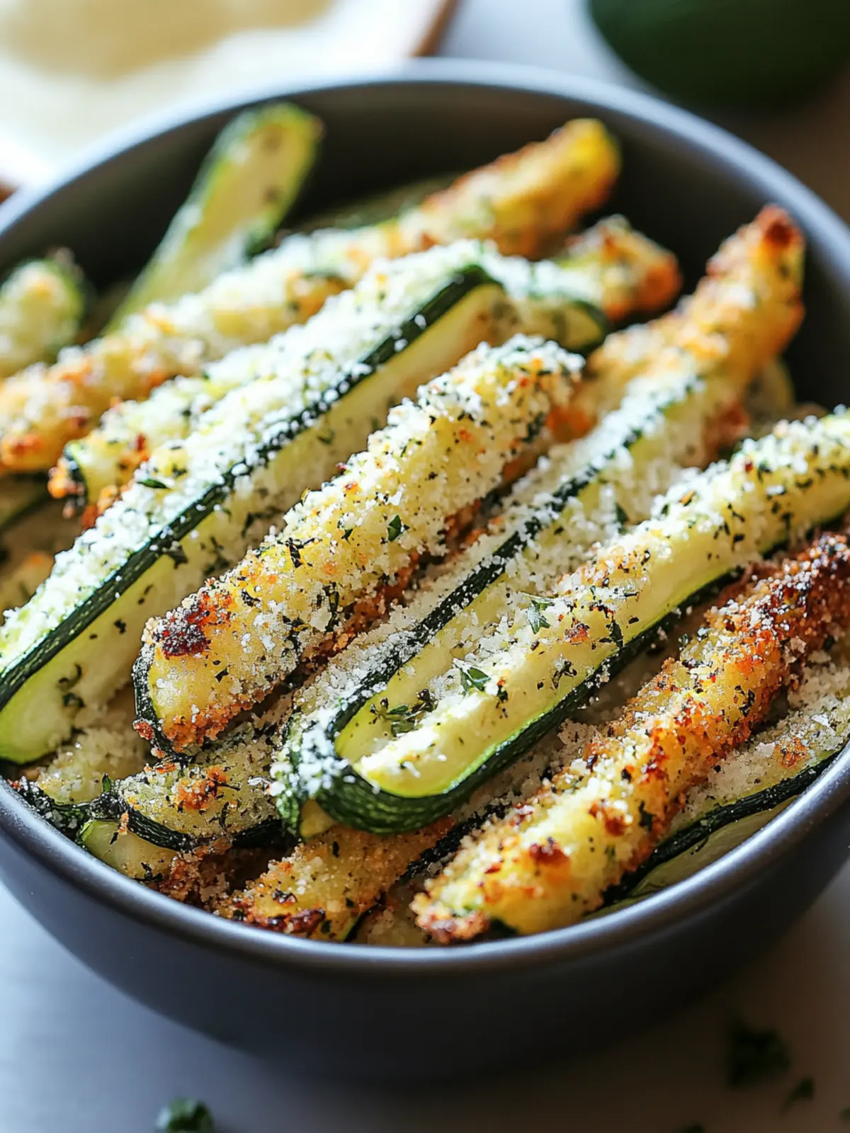 Crispy Baked Zucchini Fries
